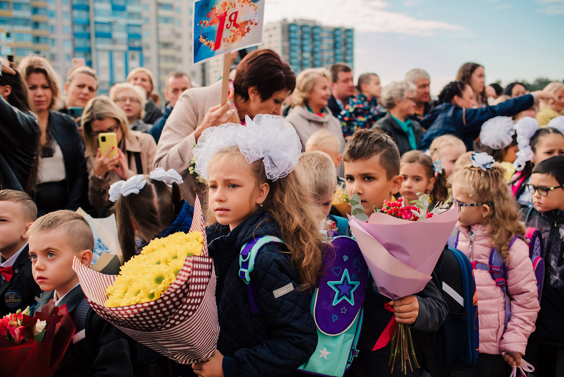 1-е сентября. Семейный и Свадебный фотограф. Санкт-Петербург. Пушкин