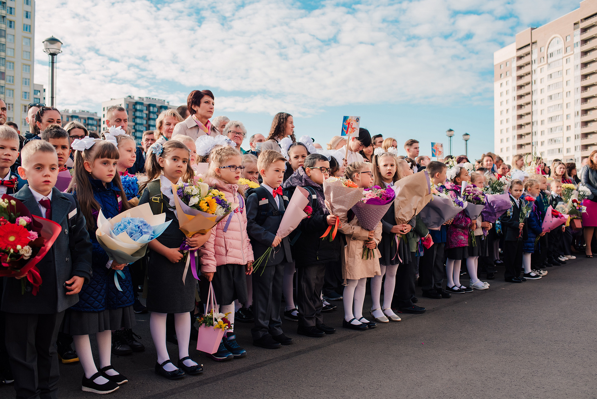 1-е сентября. Семейный и Свадебный фотограф. Санкт-Петербург. Пушкин