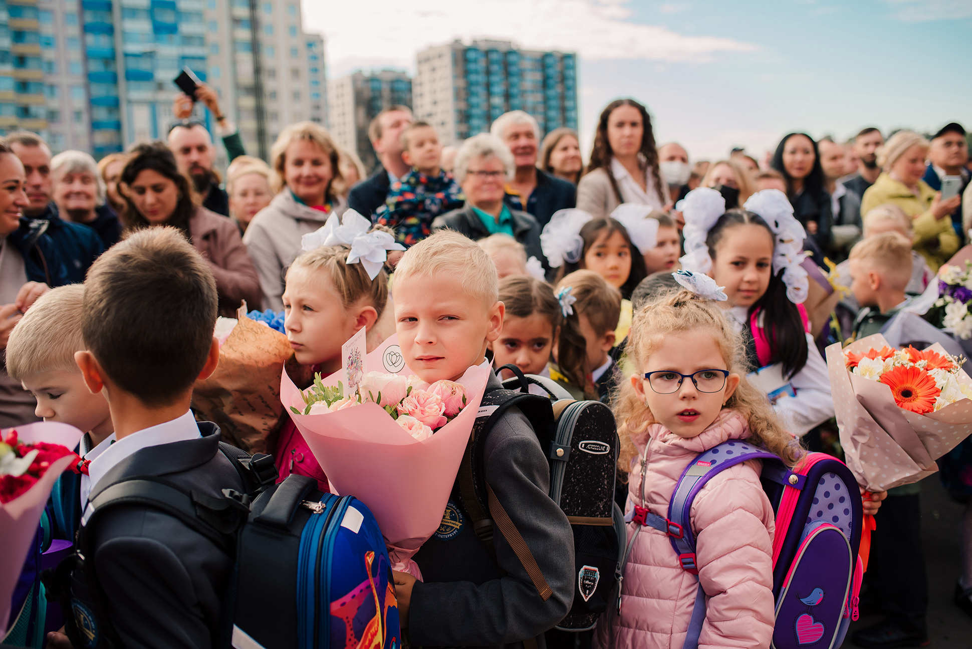 1-е сентября. Семейный и Свадебный фотограф. Санкт-Петербург. Пушкин