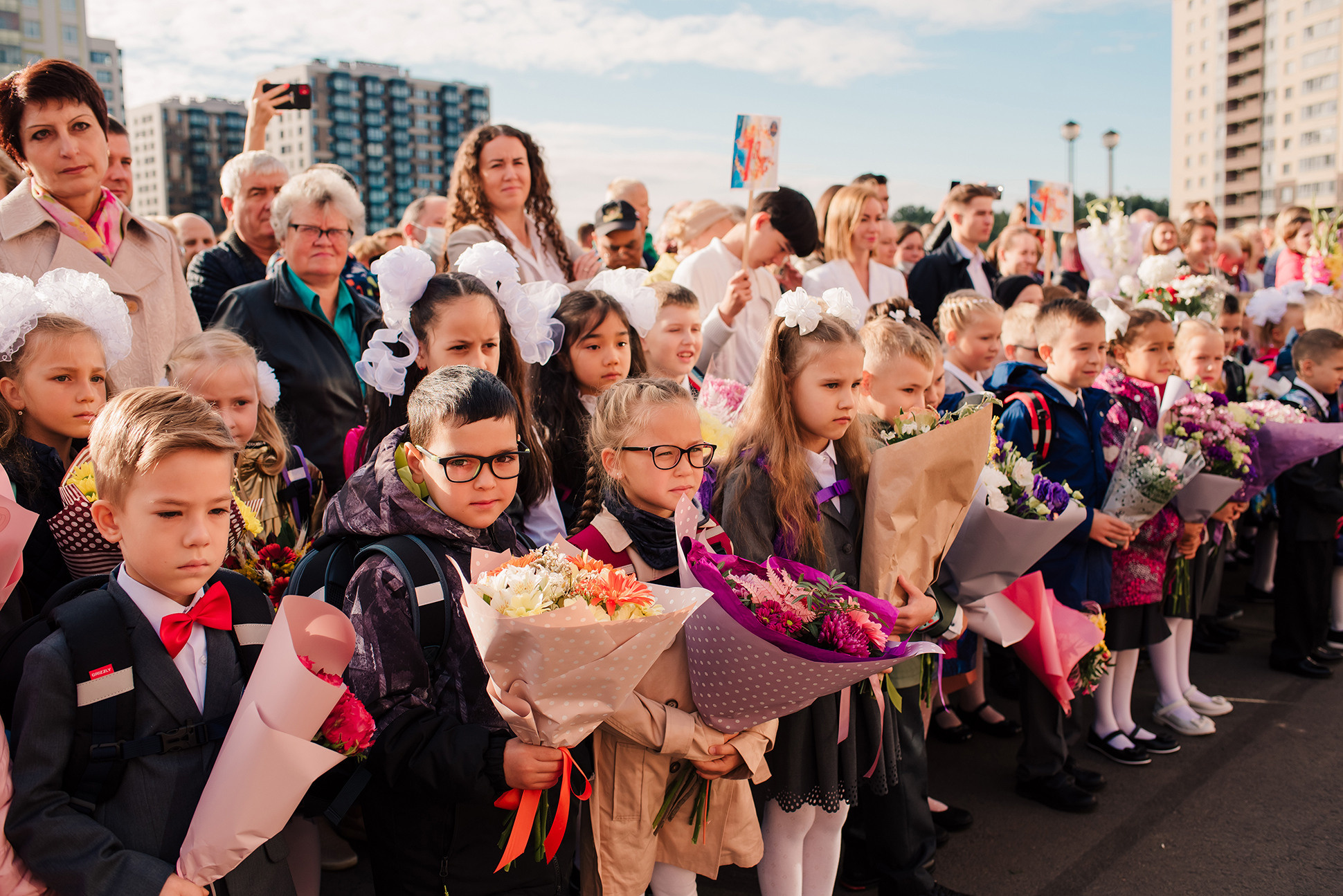 1-е сентября. Семейный и Свадебный фотограф. Санкт-Петербург. Пушкин