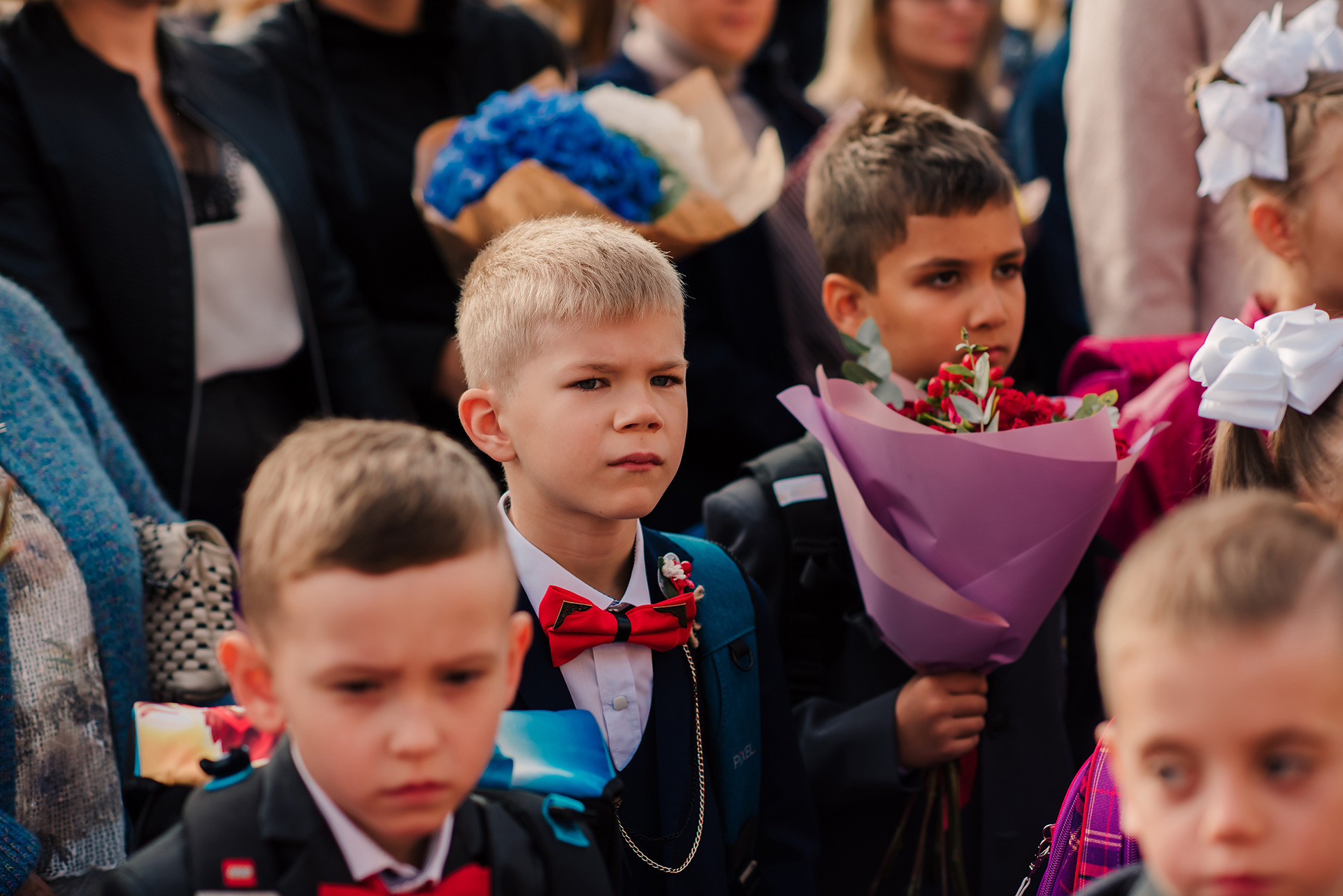 1-е сентября. Семейный и Свадебный фотограф. Санкт-Петербург. Пушкин