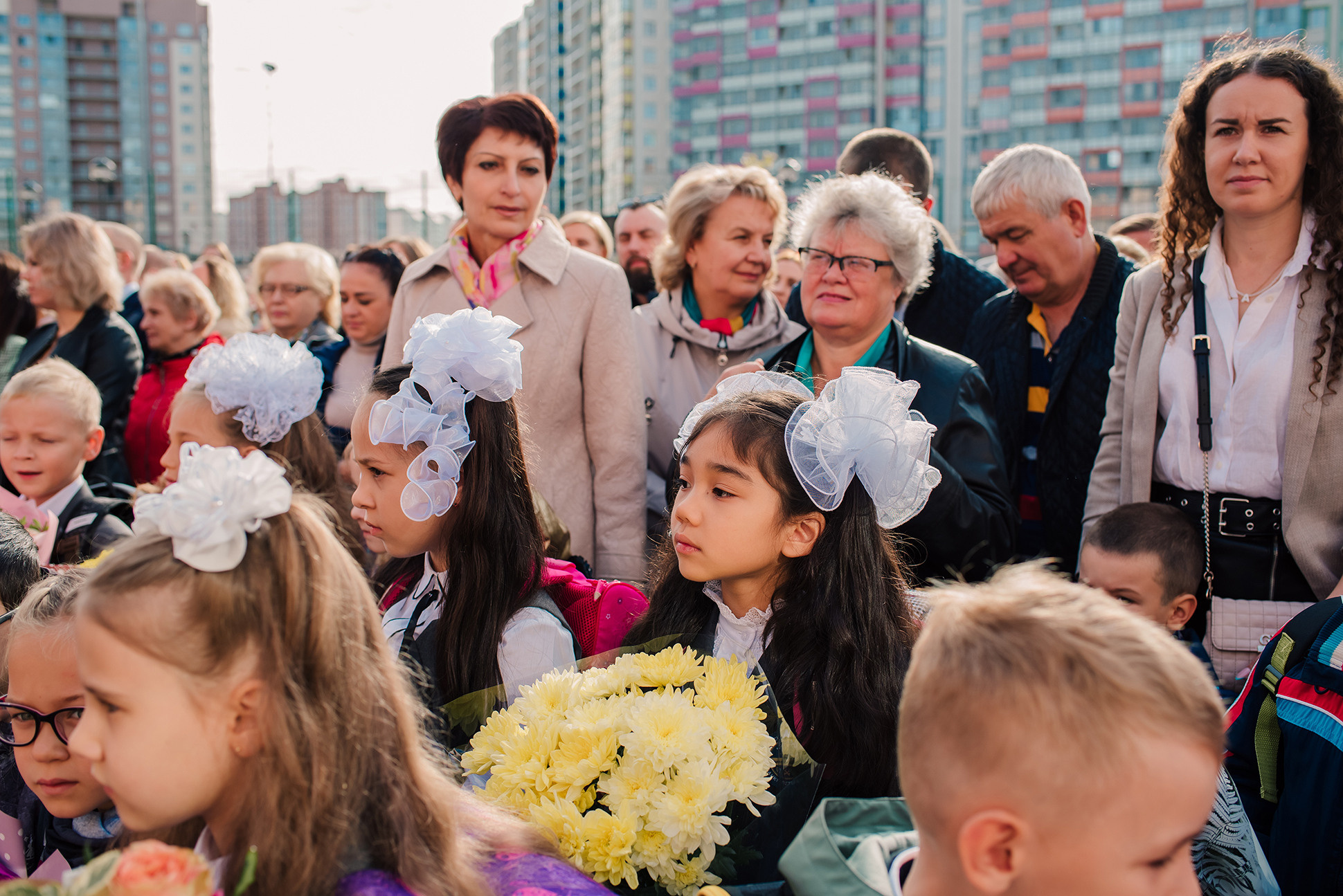 1-е сентября. Семейный и Свадебный фотограф. Санкт-Петербург. Пушкин