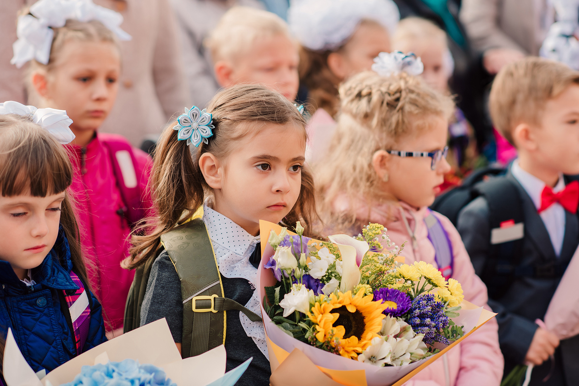 1-е сентября. Семейный и Свадебный фотограф. Санкт-Петербург. Пушкин