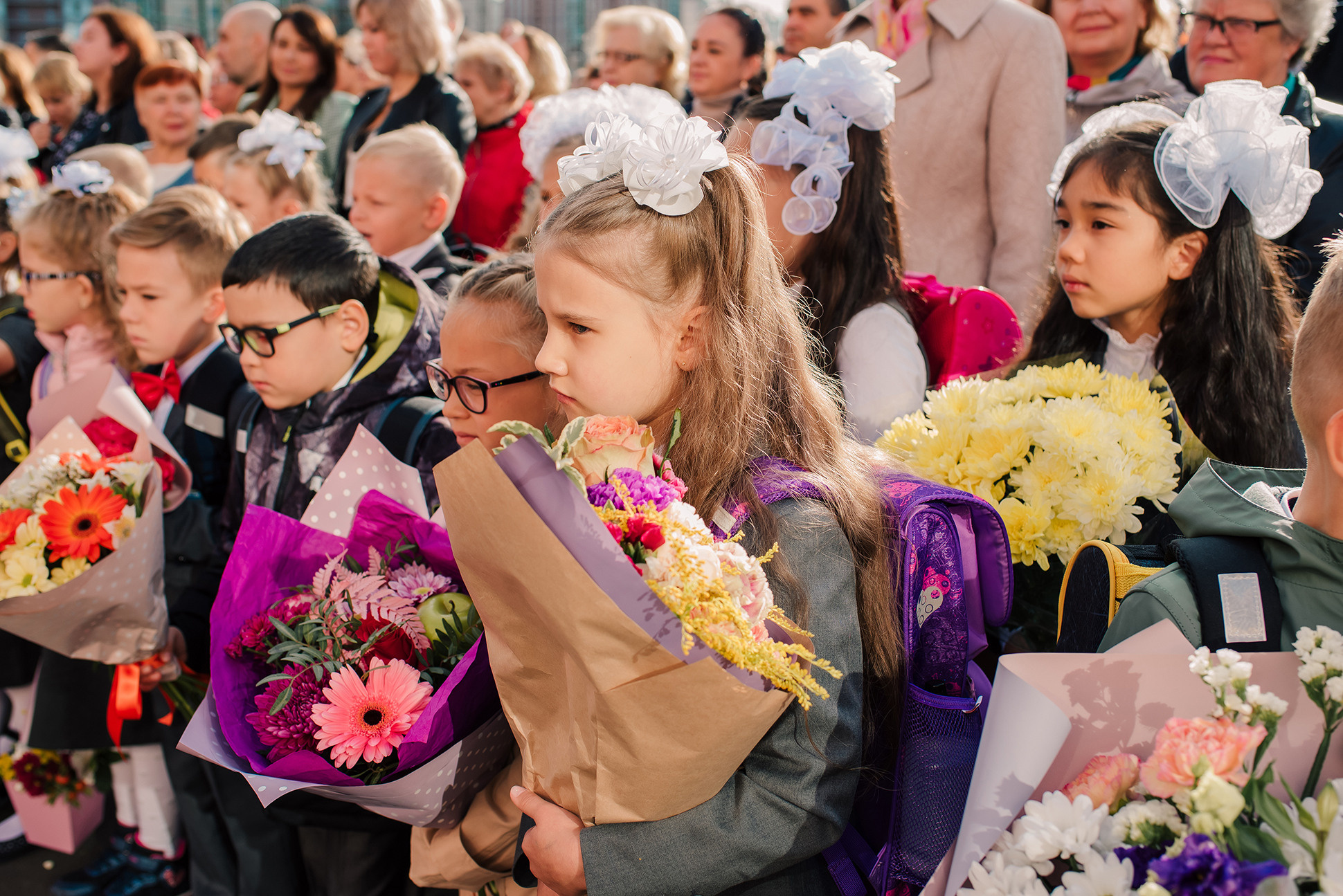 1-е сентября. Семейный и Свадебный фотограф. Санкт-Петербург. Пушкин