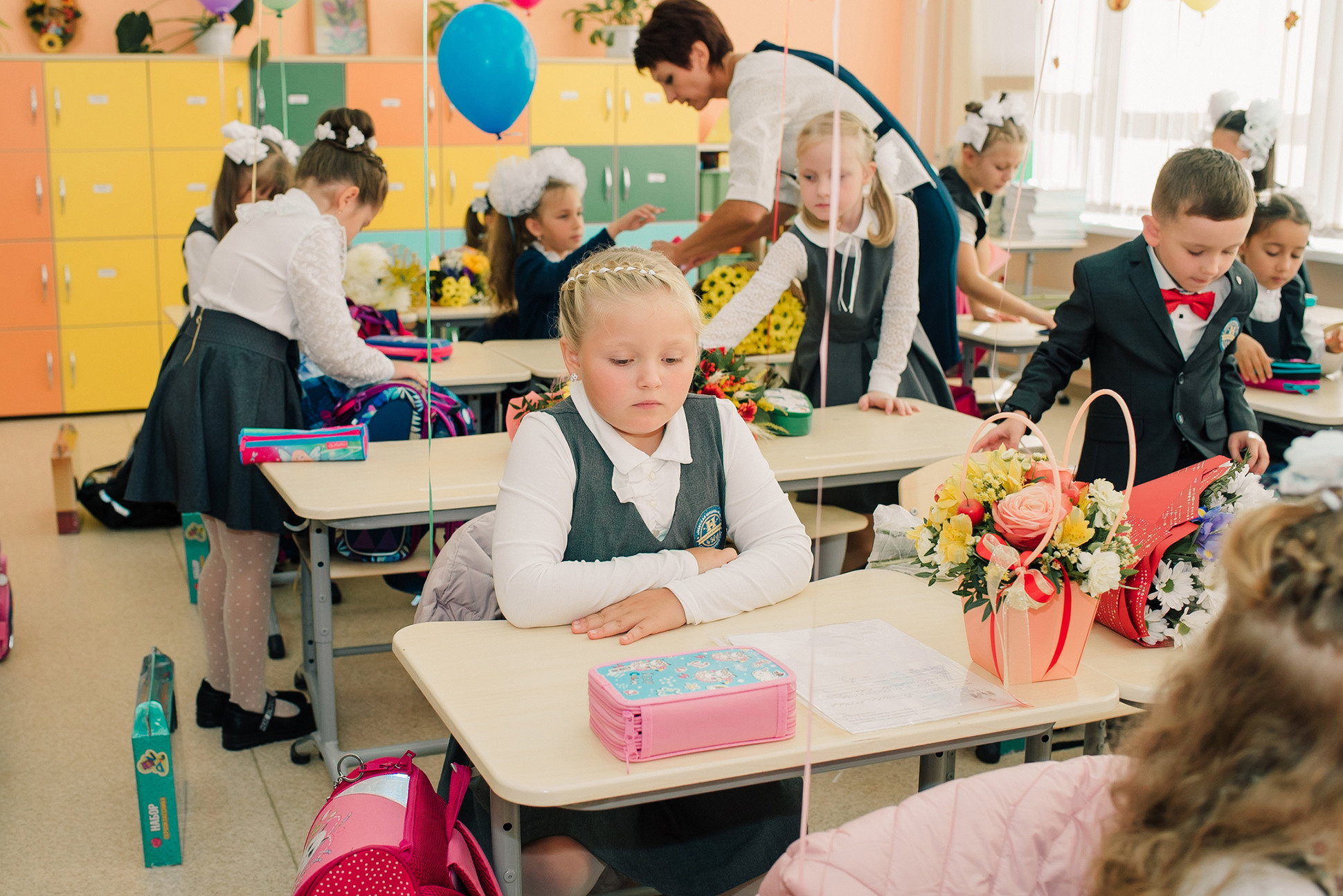 1-е сентября. Семейный и Свадебный фотограф. Санкт-Петербург. Пушкин