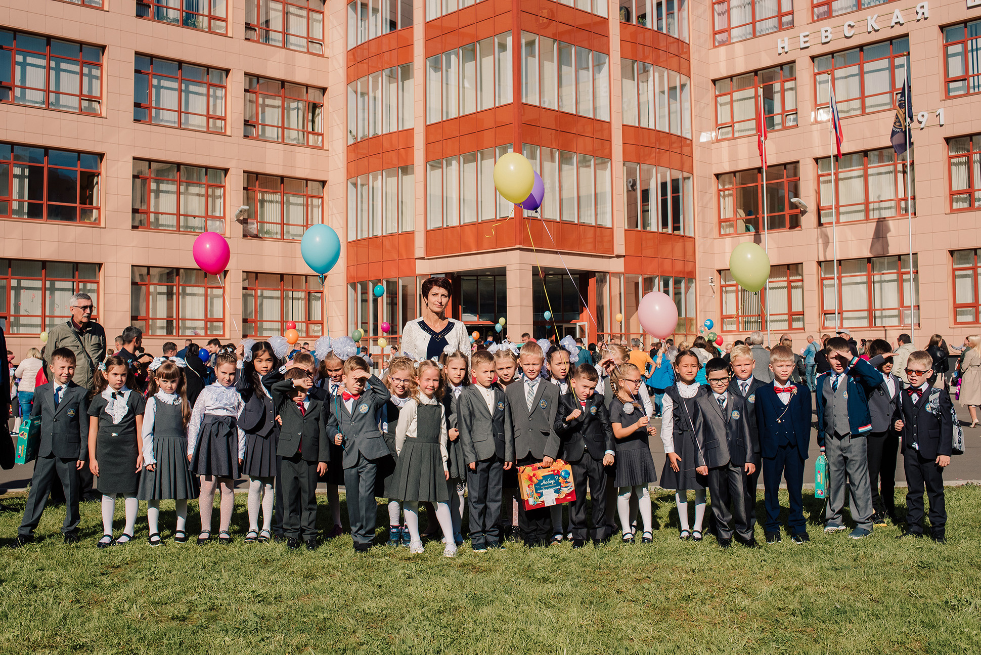 1-е сентября. Семейный и Свадебный фотограф. Санкт-Петербург. Пушкин