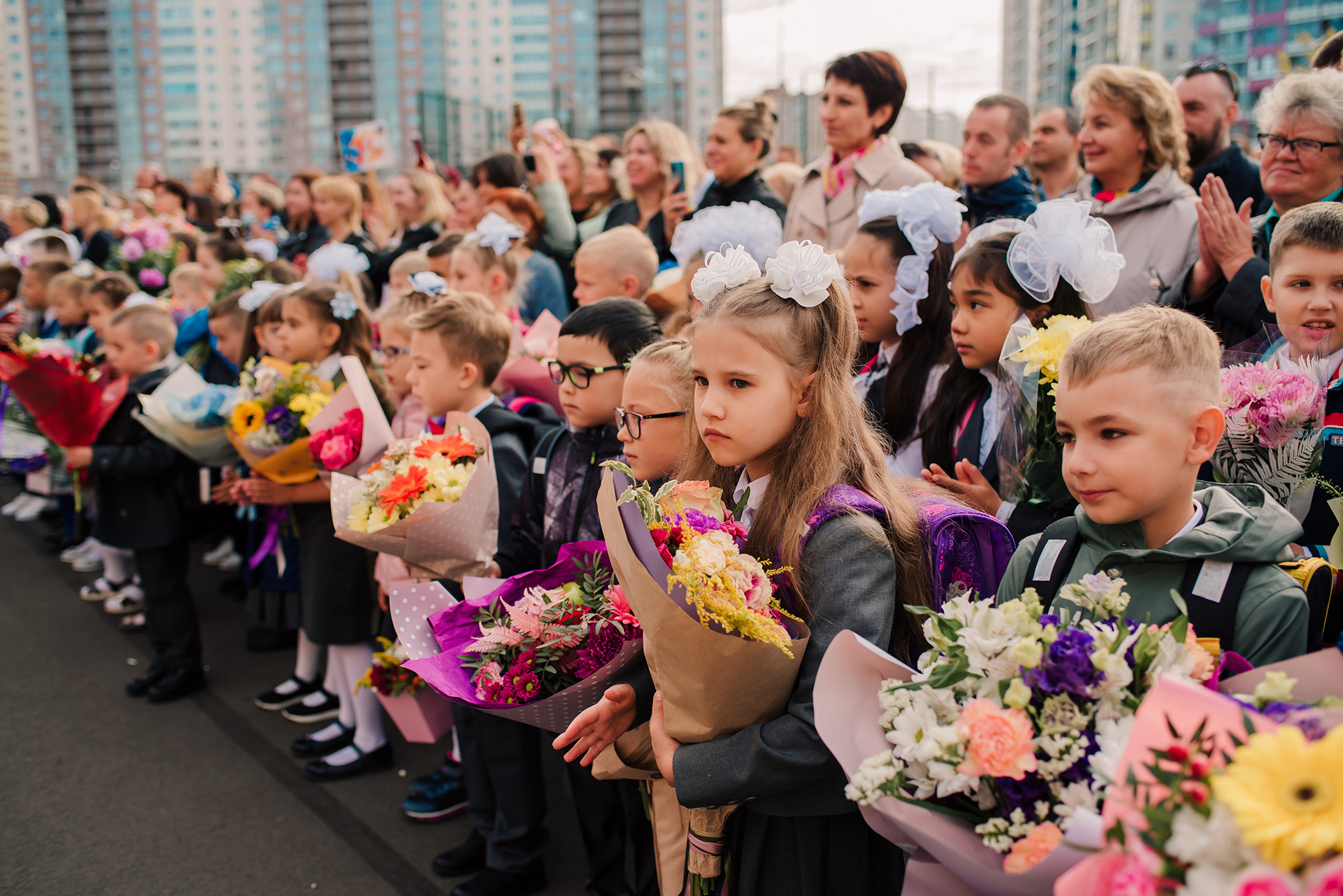 1-е сентября. Семейный и Свадебный фотограф. Санкт-Петербург. Пушкин