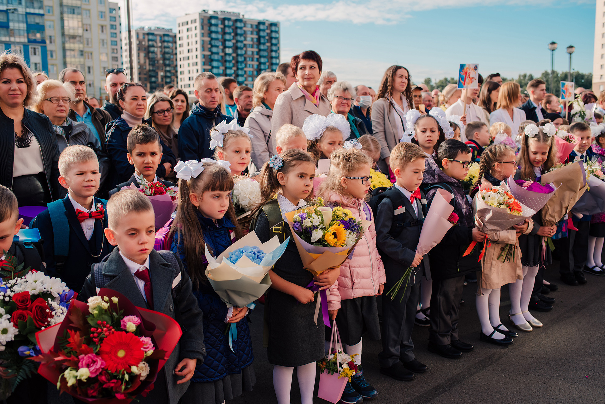 1-е сентября. Семейный и Свадебный фотограф. Санкт-Петербург. Пушкин