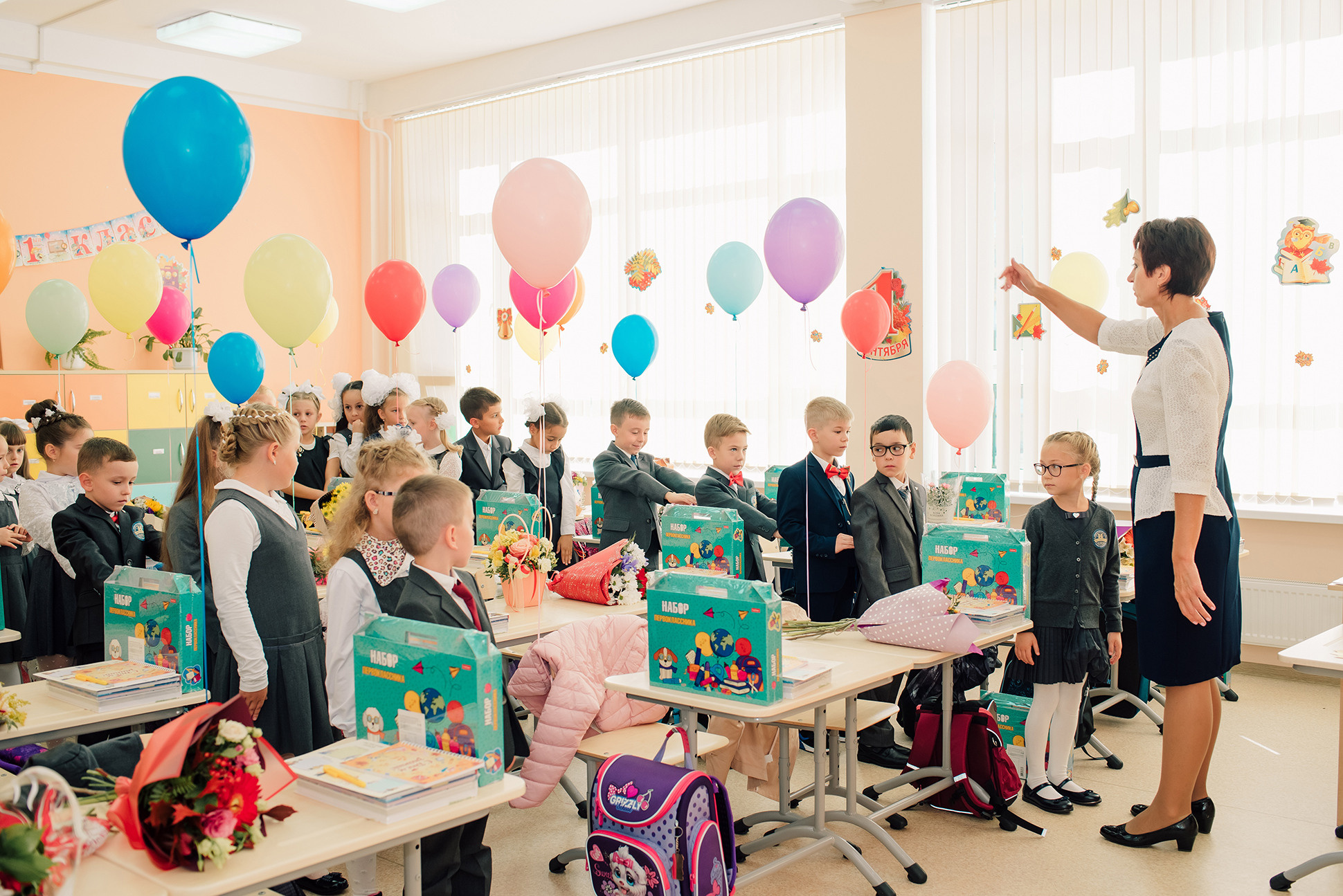 1-е сентября. Семейный и Свадебный фотограф. Санкт-Петербург. Пушкин