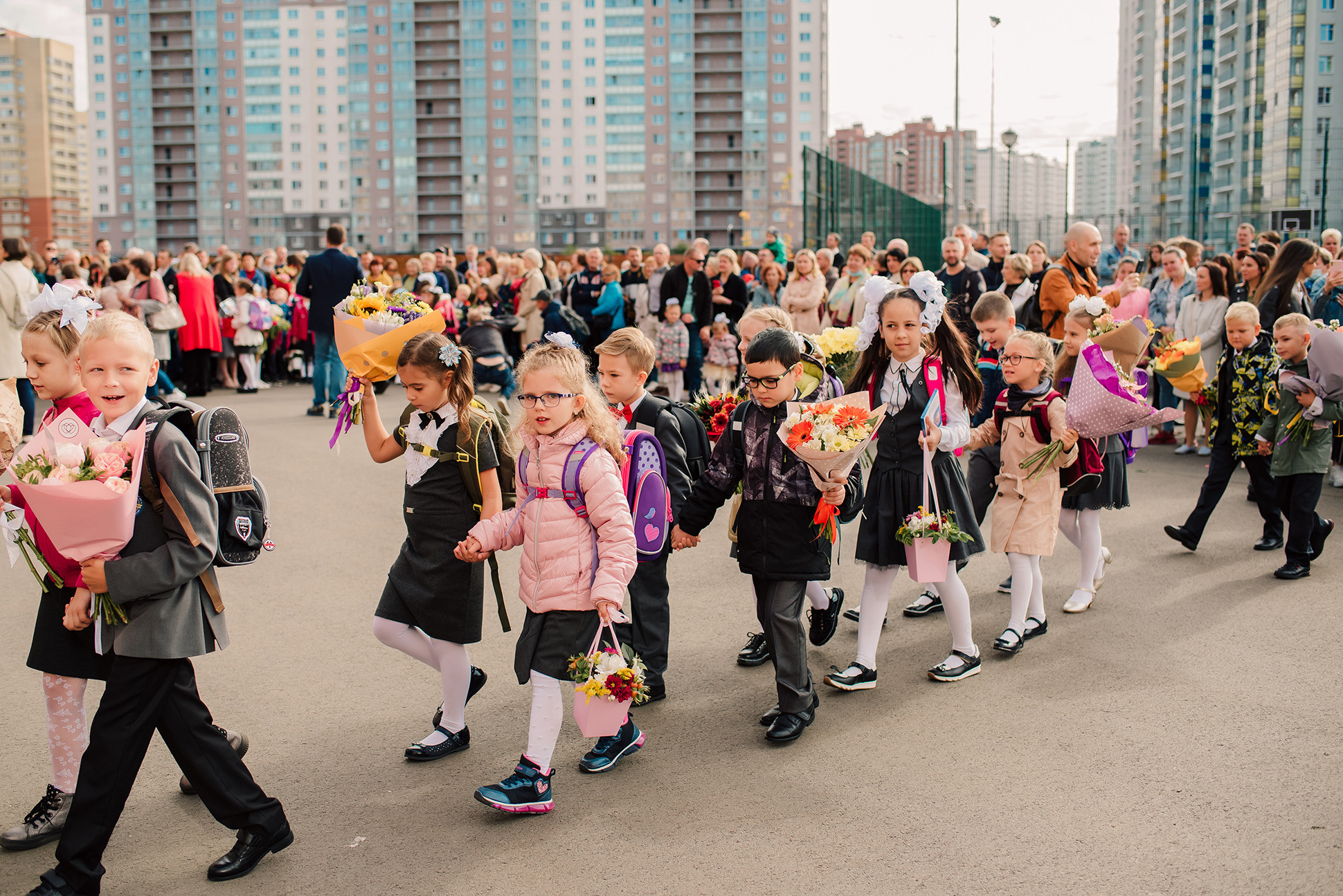 1-е сентября. Семейный и Свадебный фотограф. Санкт-Петербург. Пушкин