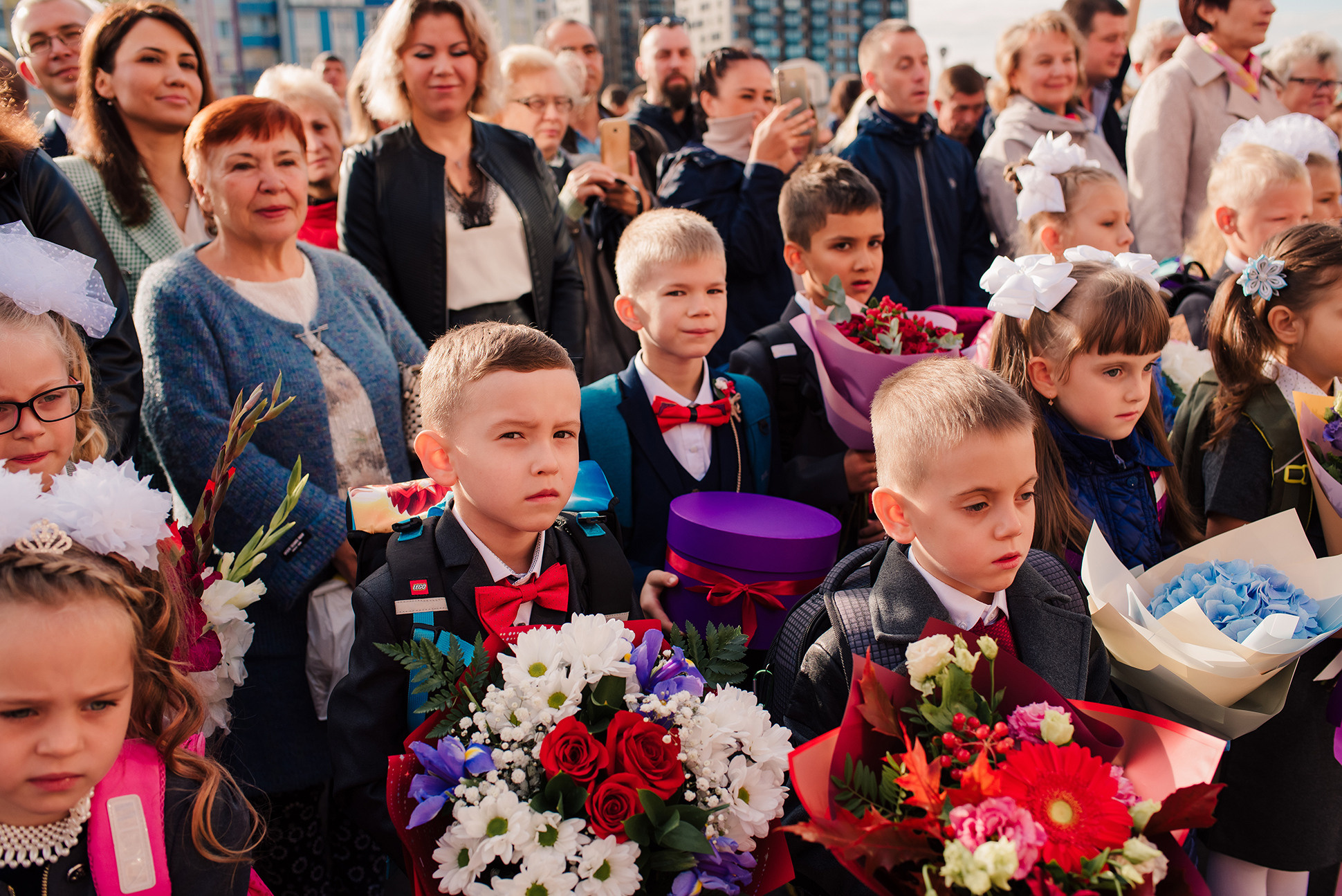 1-е сентября. Семейный и Свадебный фотограф. Санкт-Петербург. Пушкин