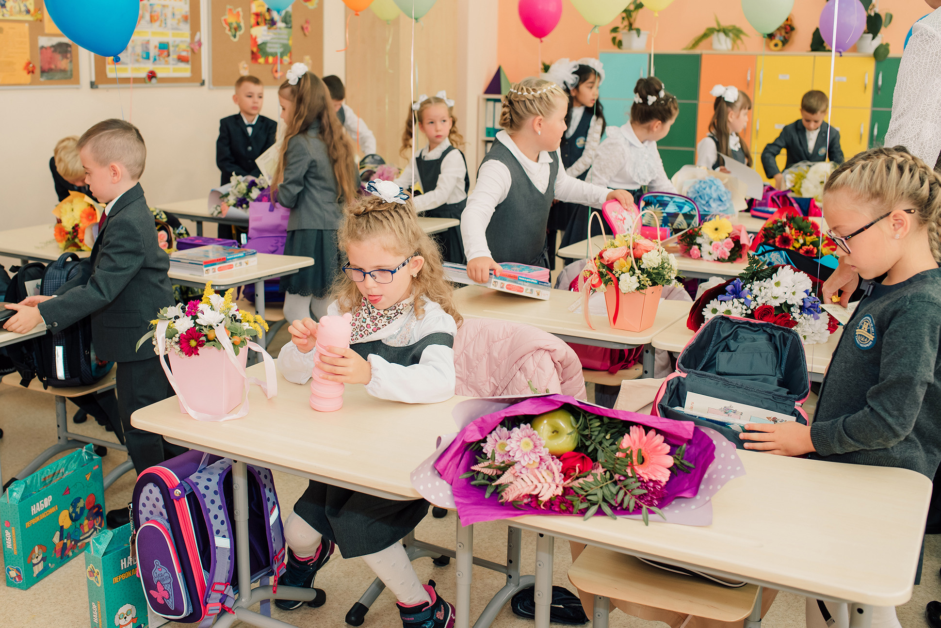 1-е сентября. Семейный и Свадебный фотограф. Санкт-Петербург. Пушкин