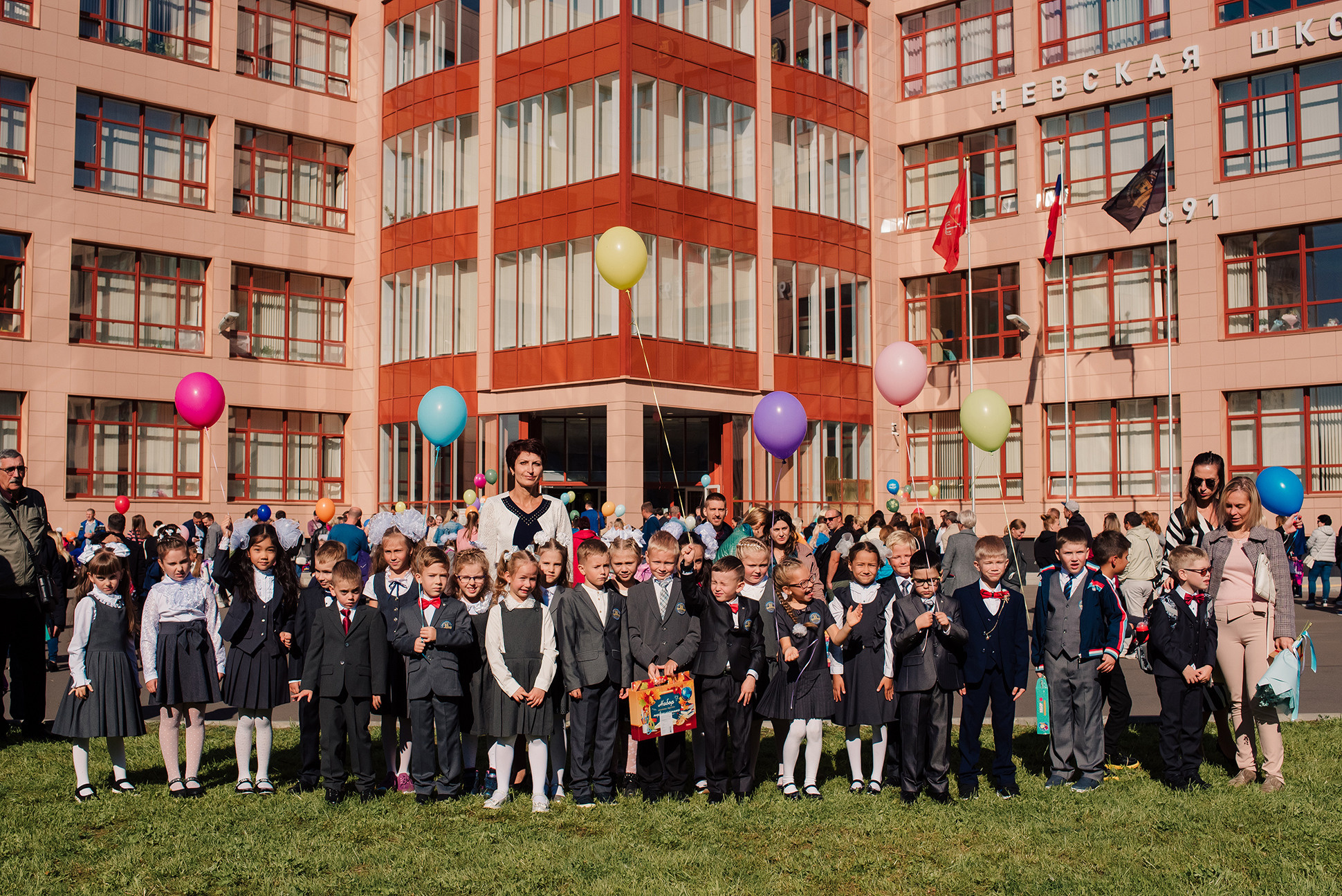 1-е сентября. Семейный и Свадебный фотограф. Санкт-Петербург. Пушкин