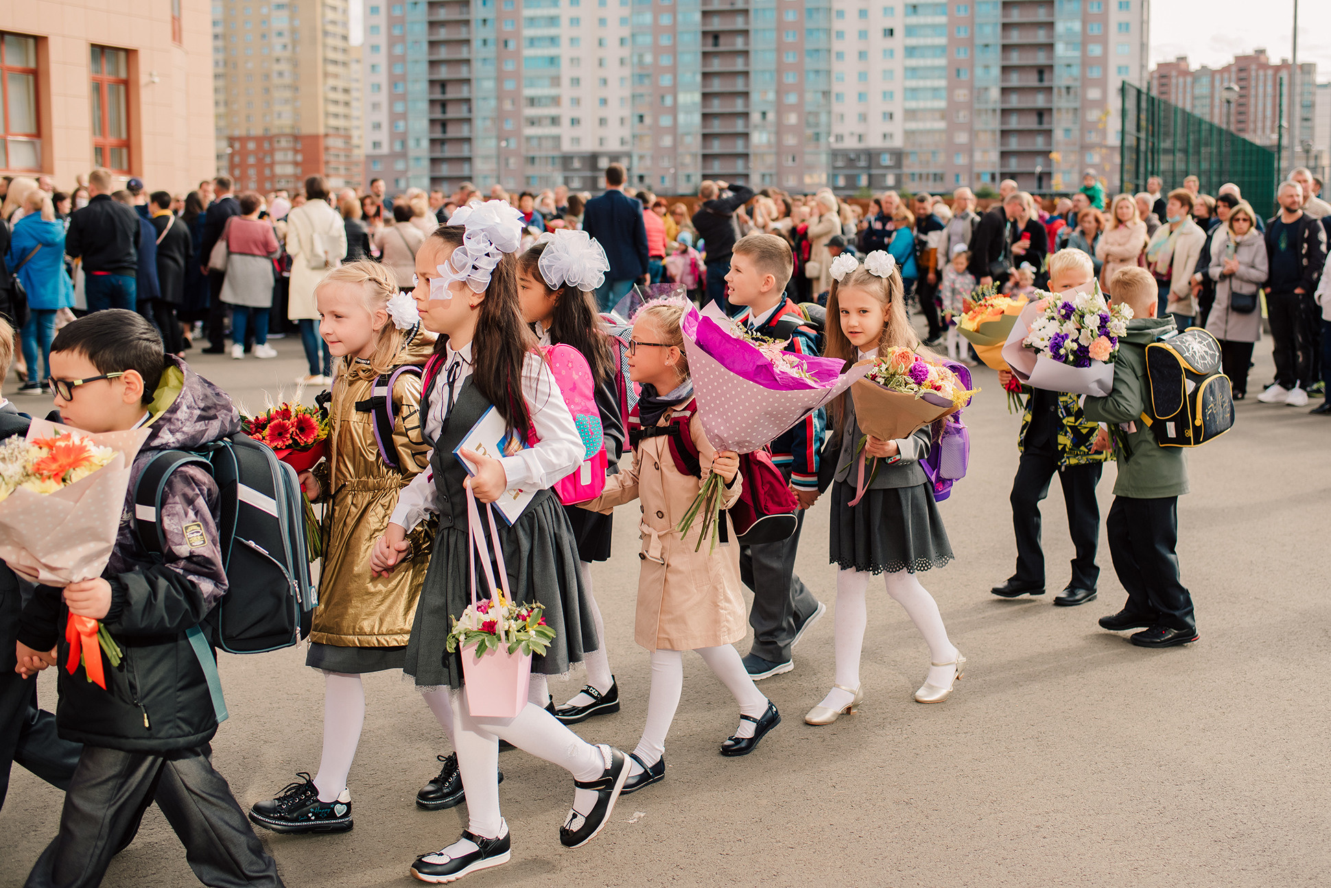 1-е сентября. Семейный и Свадебный фотограф. Санкт-Петербург. Пушкин