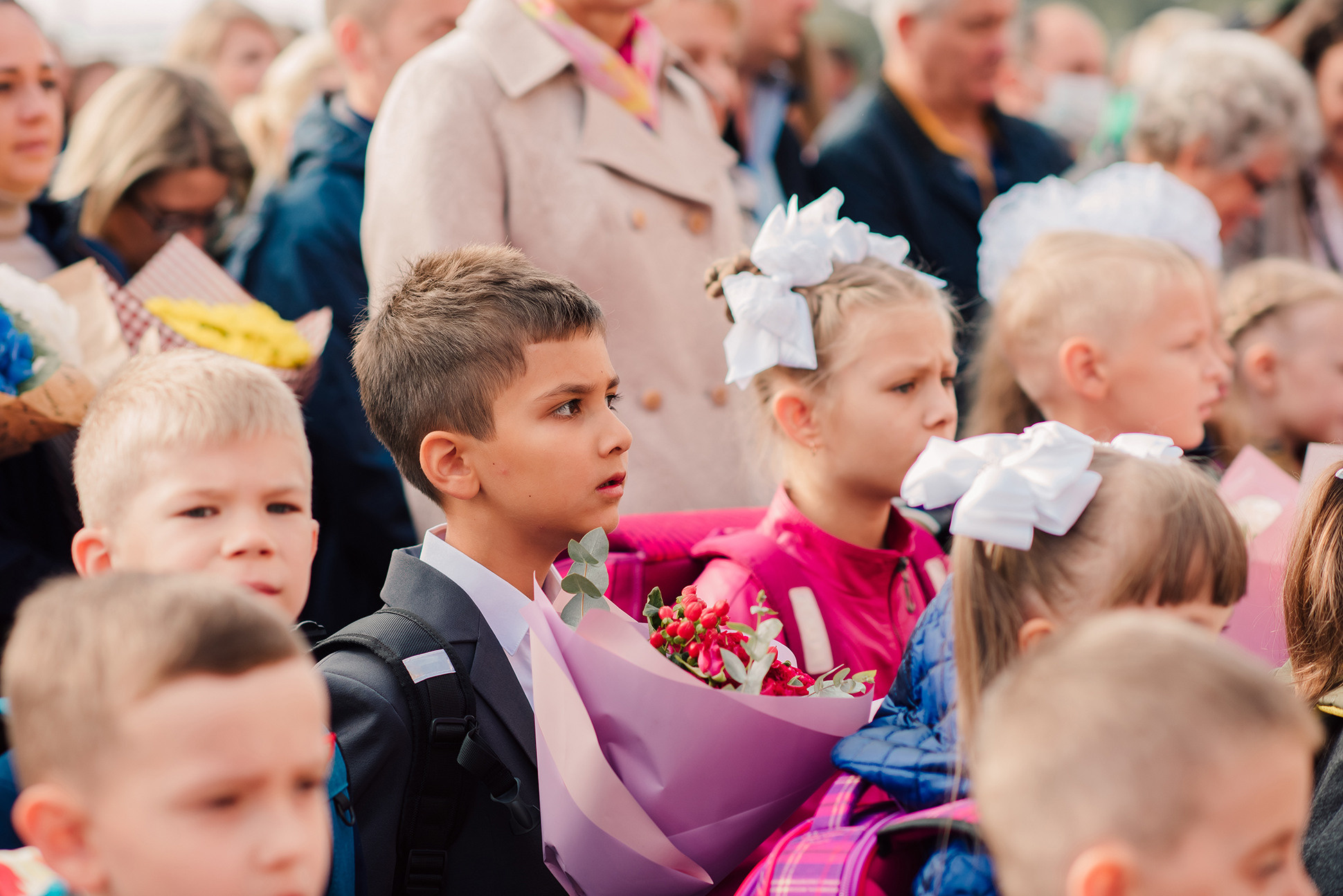 1-е сентября. Семейный и Свадебный фотограф. Санкт-Петербург. Пушкин