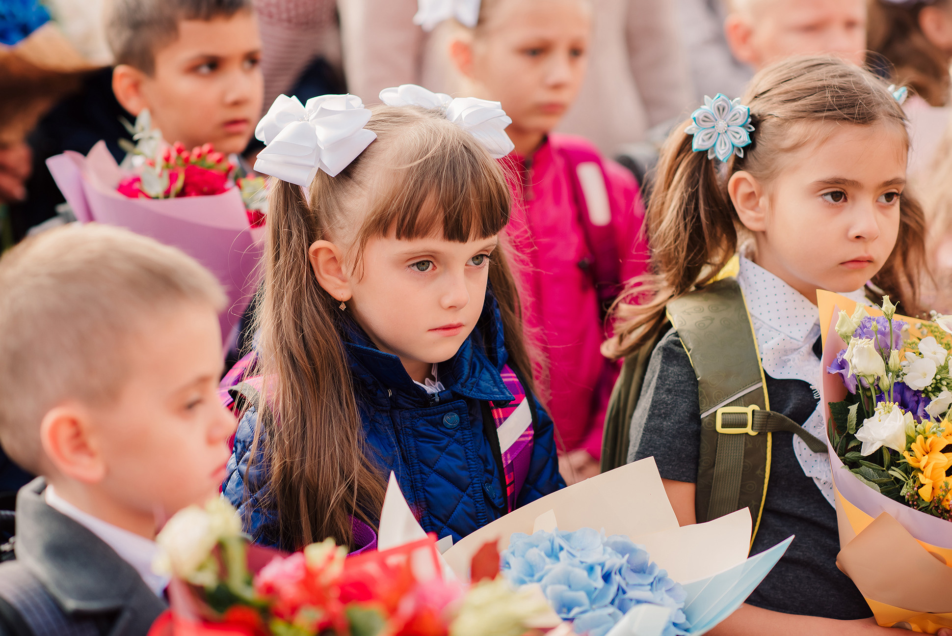 1-е сентября. Семейный и Свадебный фотограф. Санкт-Петербург. Пушкин