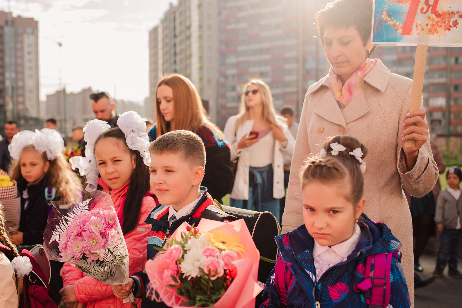 1-е сентября. Семейный и Свадебный фотограф. Санкт-Петербург. Пушкин