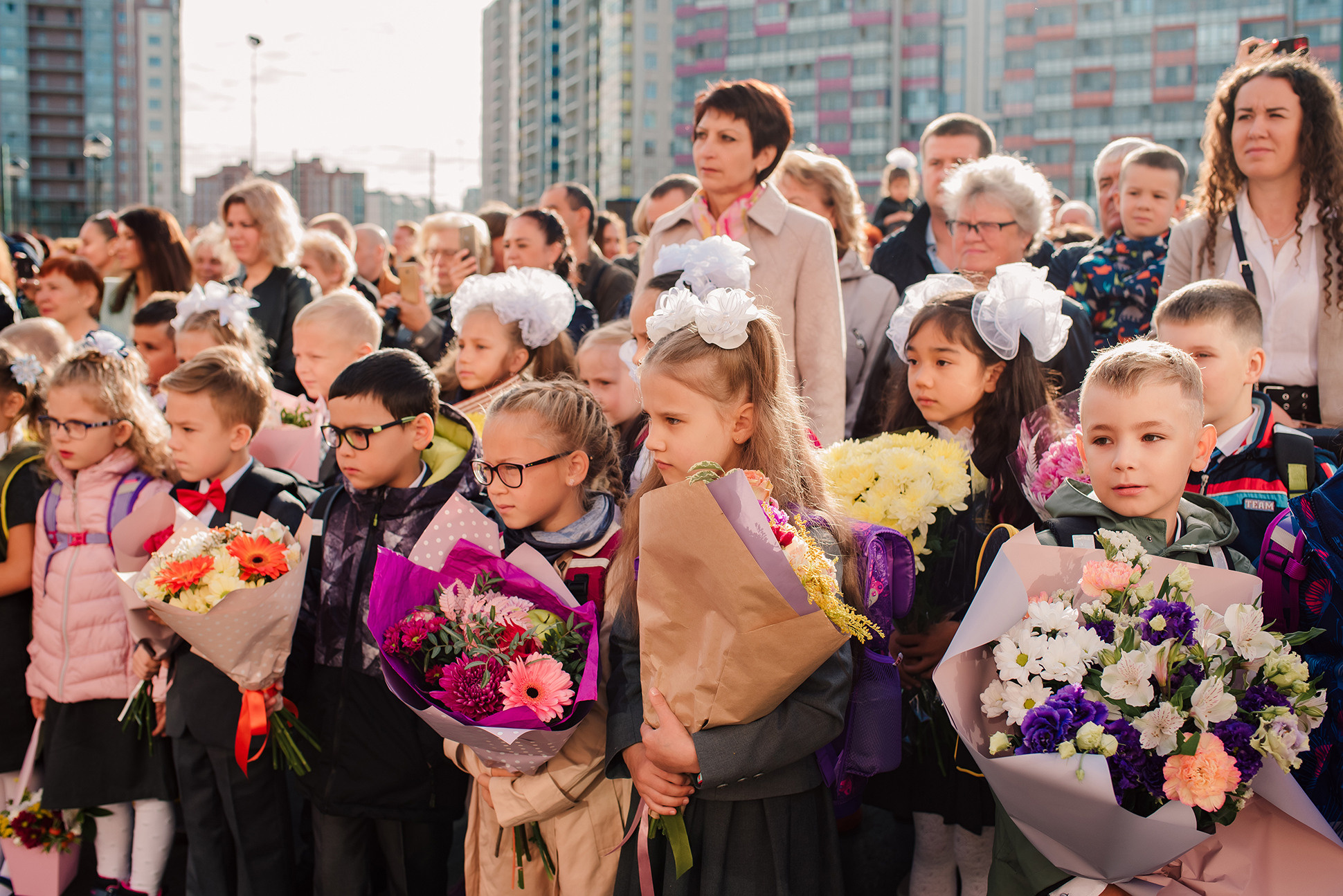 1-е сентября. Семейный и Свадебный фотограф. Санкт-Петербург. Пушкин