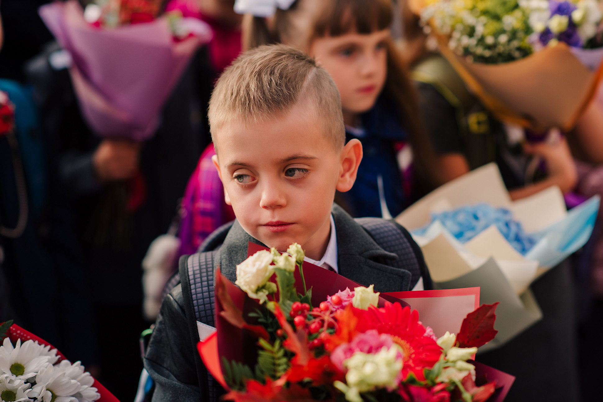 1-е сентября. Семейный и Свадебный фотограф. Санкт-Петербург. Пушкин