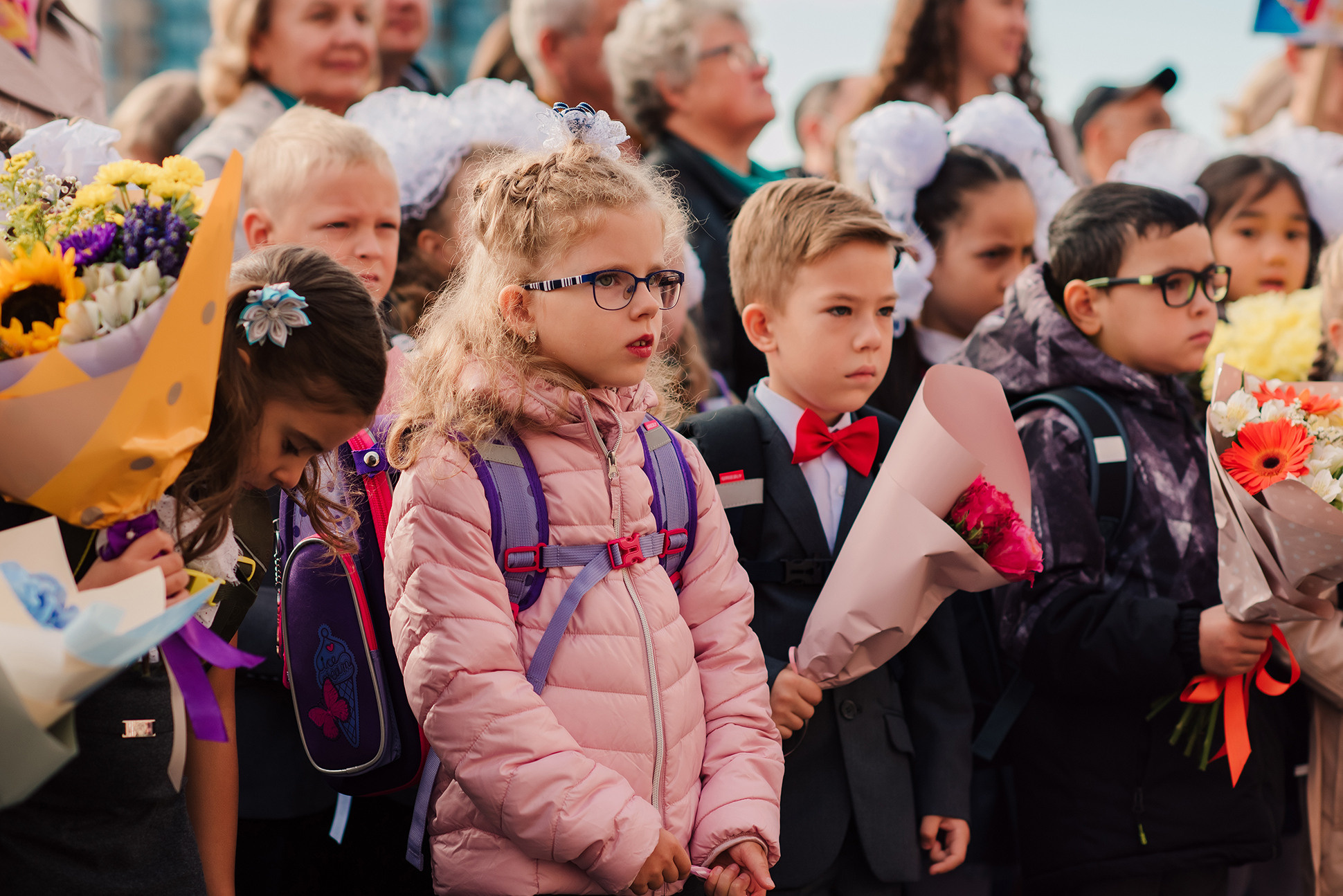 1-е сентября. Семейный и Свадебный фотограф. Санкт-Петербург. Пушкин