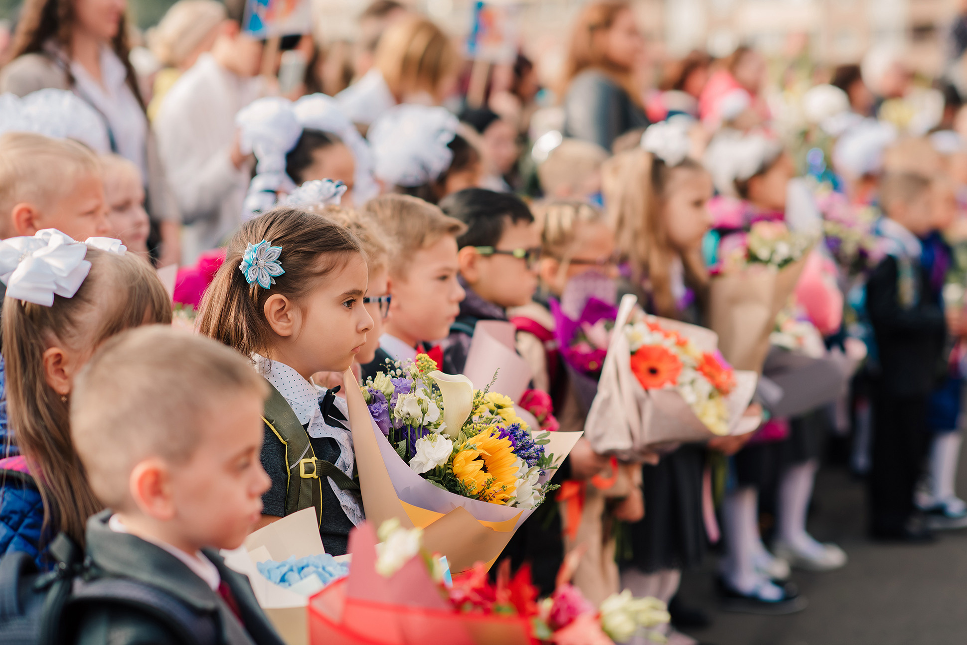 1-е сентября. Семейный и Свадебный фотограф. Санкт-Петербург. Пушкин