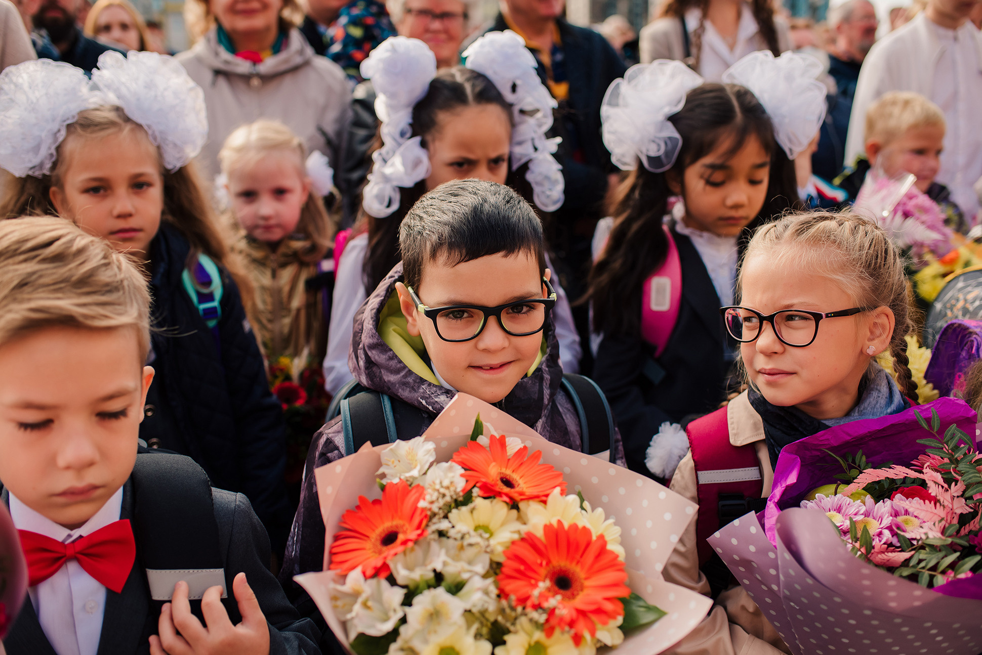 1-е сентября. Семейный и Свадебный фотограф. Санкт-Петербург. Пушкин