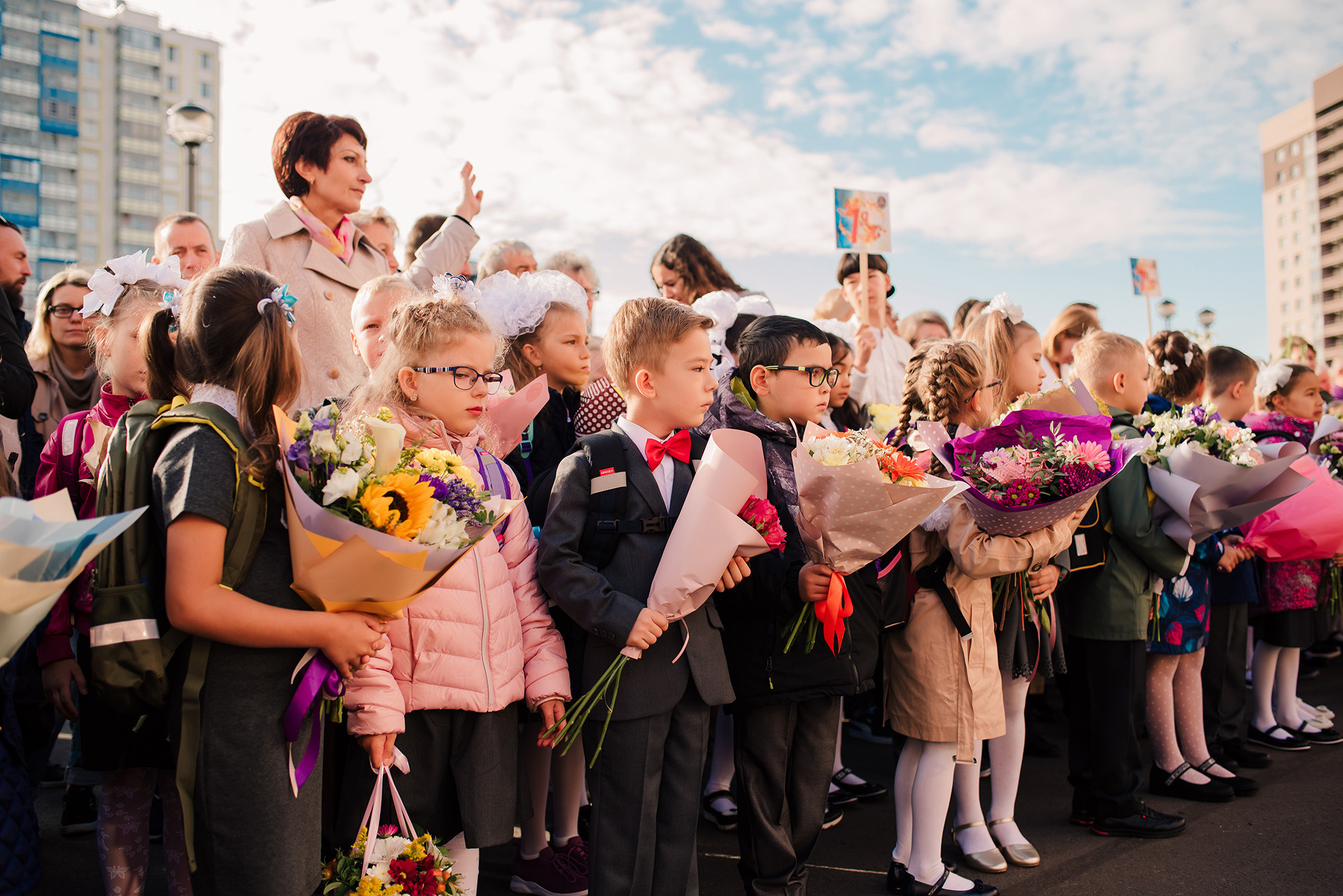 1-е сентября. Семейный и Свадебный фотограф. Санкт-Петербург. Пушкин