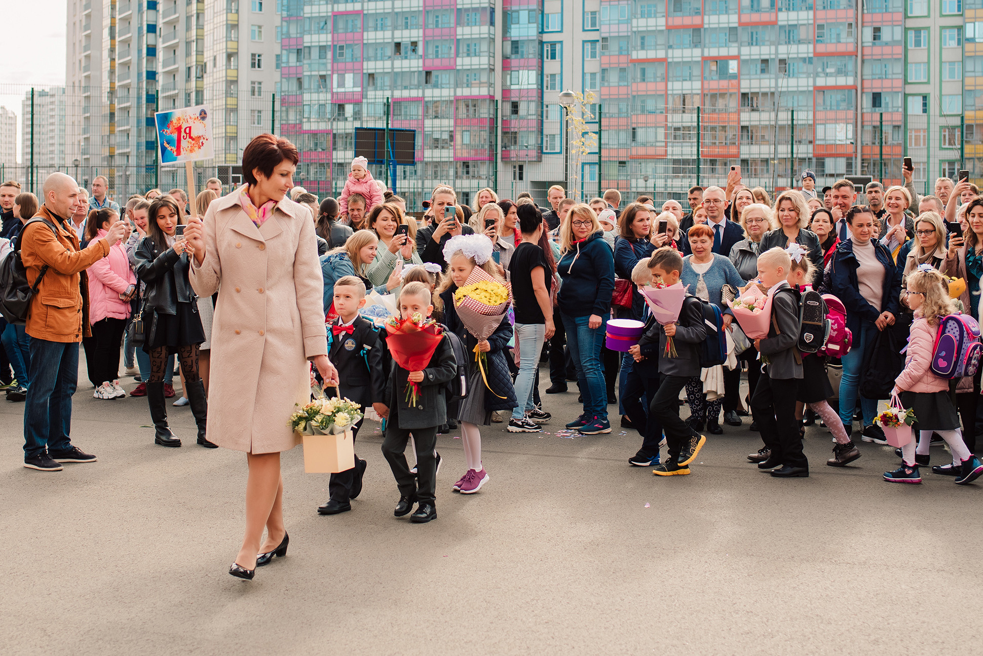 1-е сентября. Семейный и Свадебный фотограф. Санкт-Петербург. Пушкин