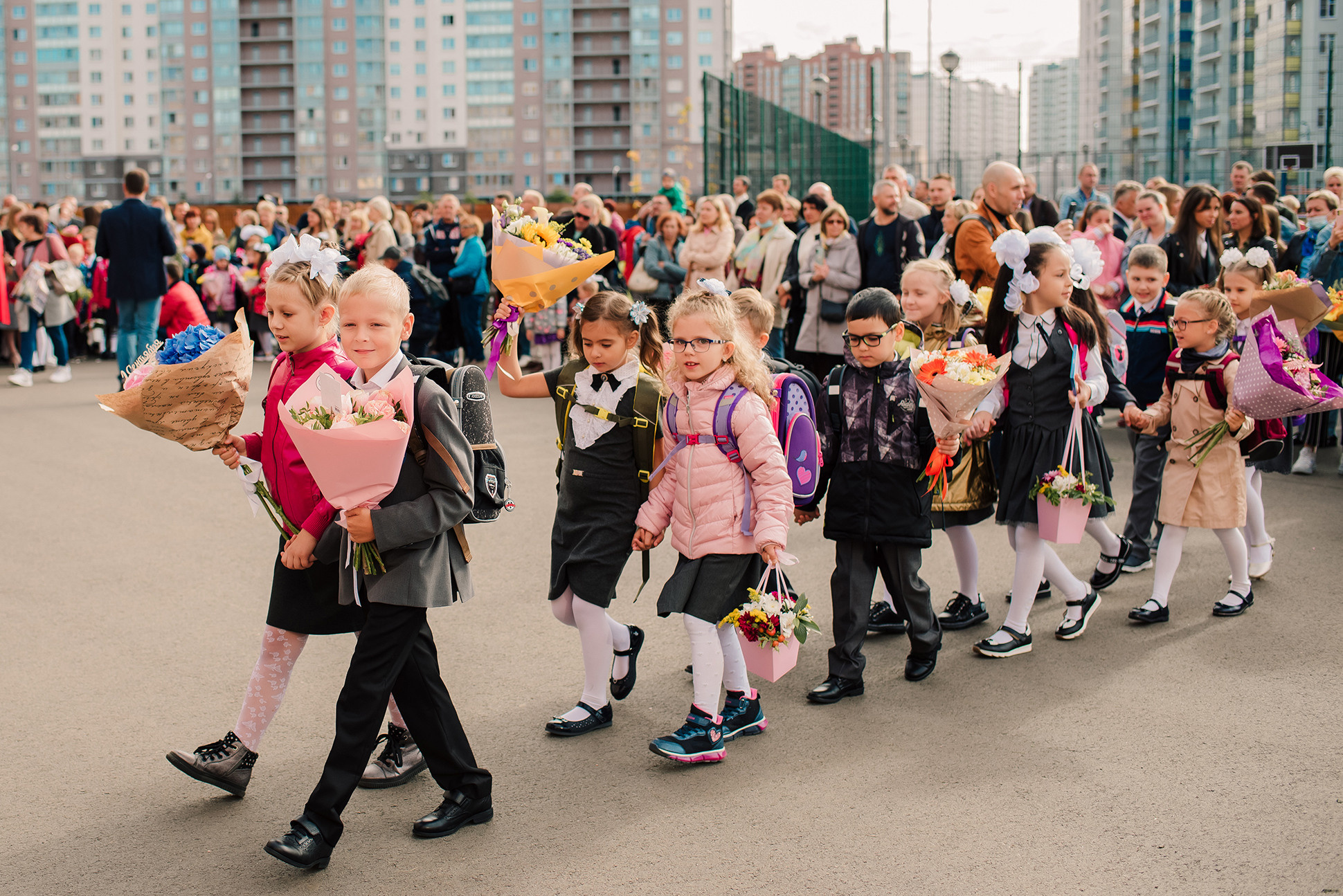1-е сентября. Семейный и Свадебный фотограф. Санкт-Петербург. Пушкин