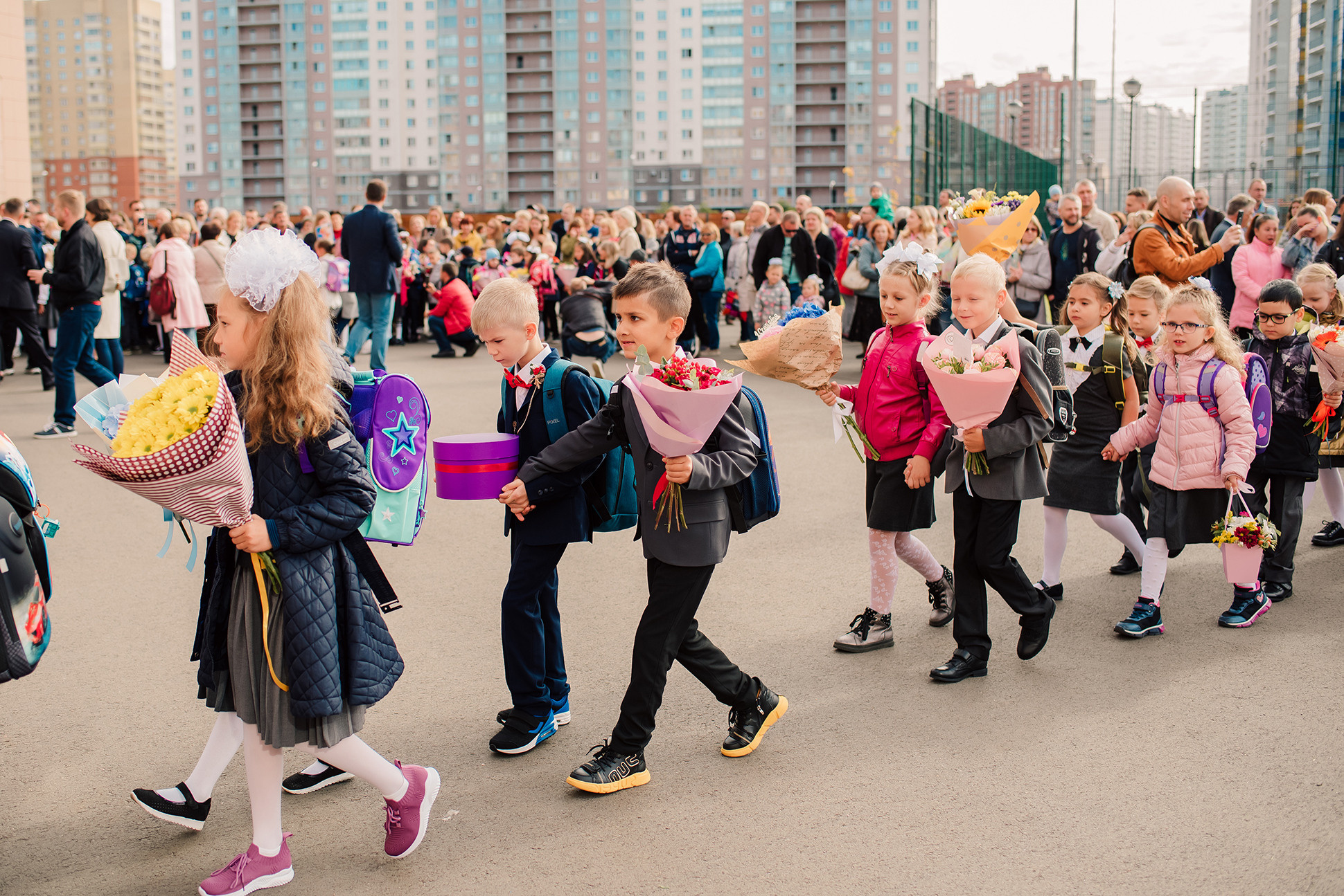 1-е сентября. Семейный и Свадебный фотограф. Санкт-Петербург. Пушкин