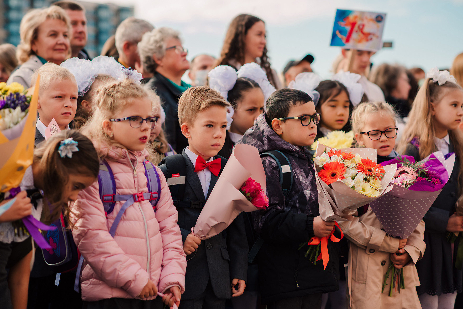 1-е сентября. Семейный и Свадебный фотограф. Санкт-Петербург. Пушкин