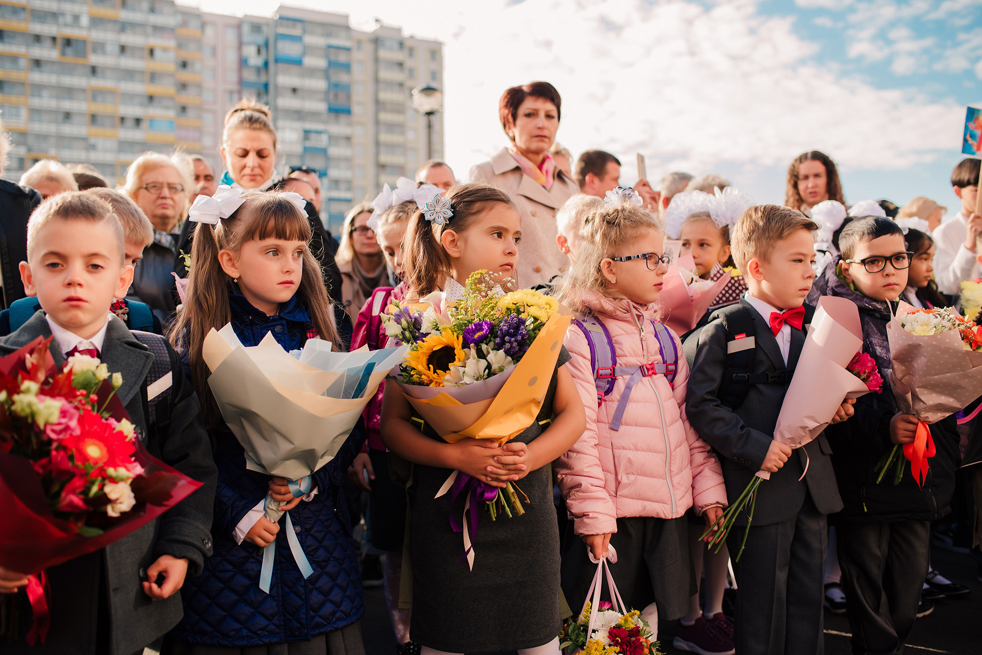 1-е сентября. Семейный и Свадебный фотограф. Санкт-Петербург. Пушкин