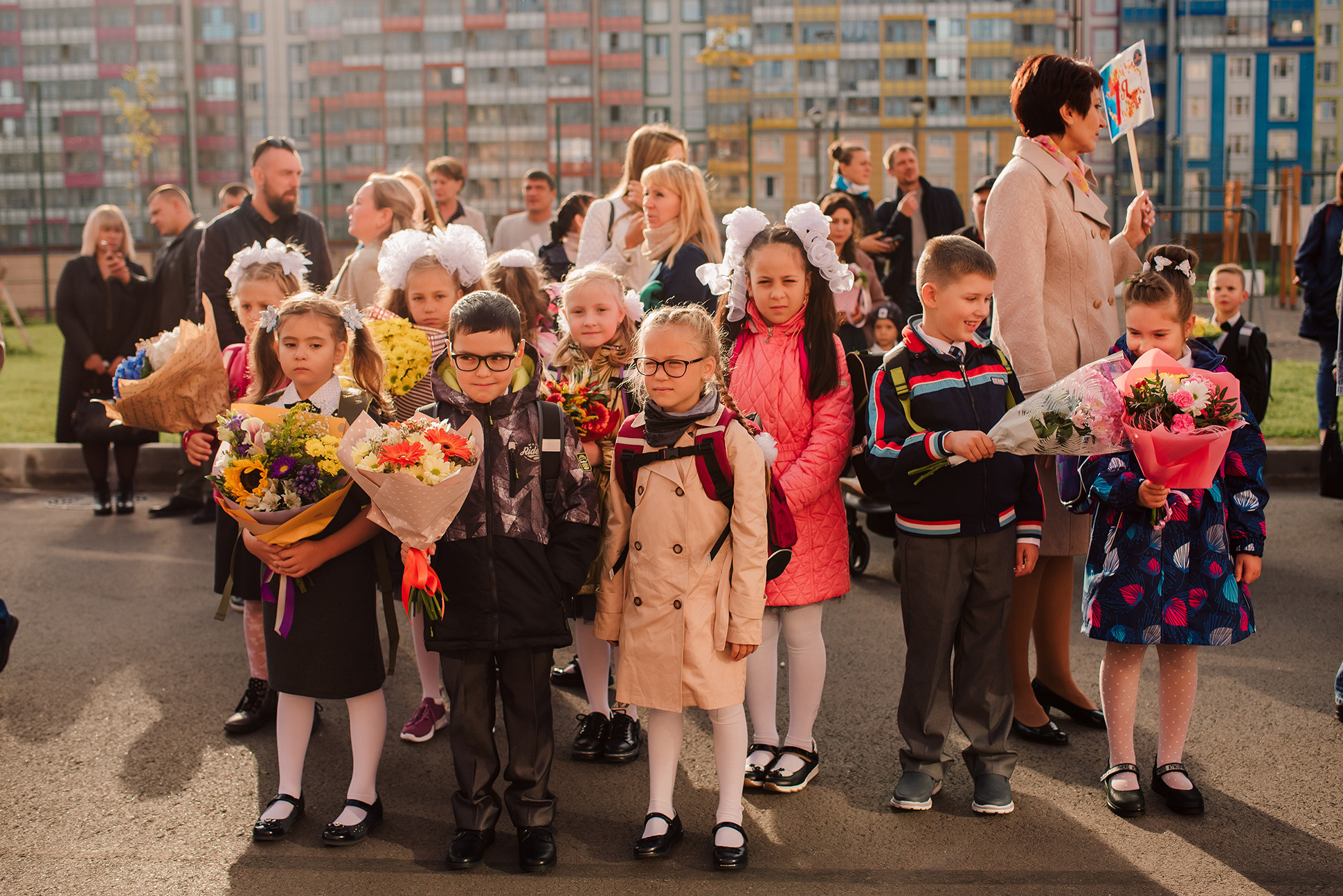 1-е сентября. Семейный и Свадебный фотограф. Санкт-Петербург. Пушкин