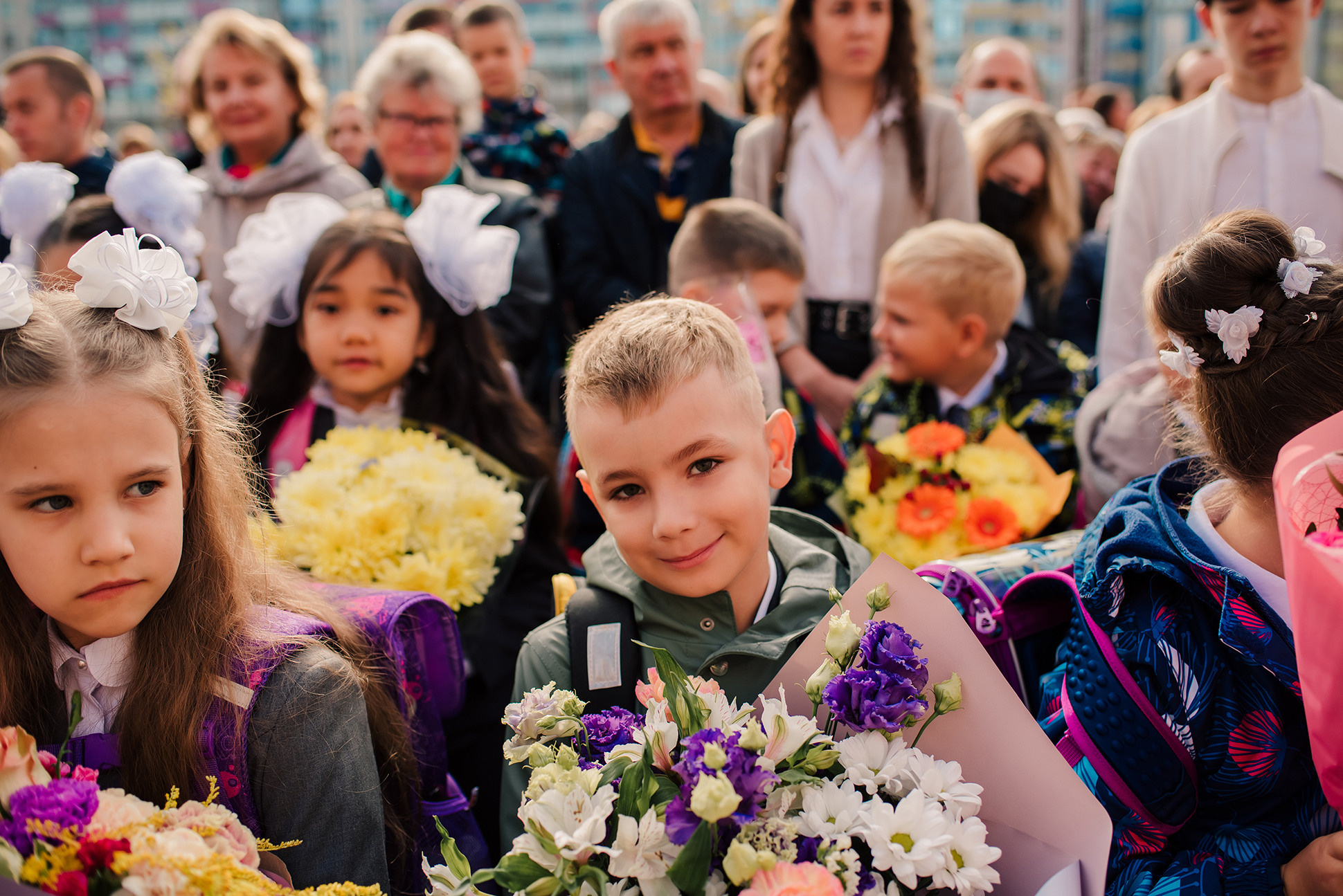 1-е сентября. Семейный и Свадебный фотограф. Санкт-Петербург. Пушкин
