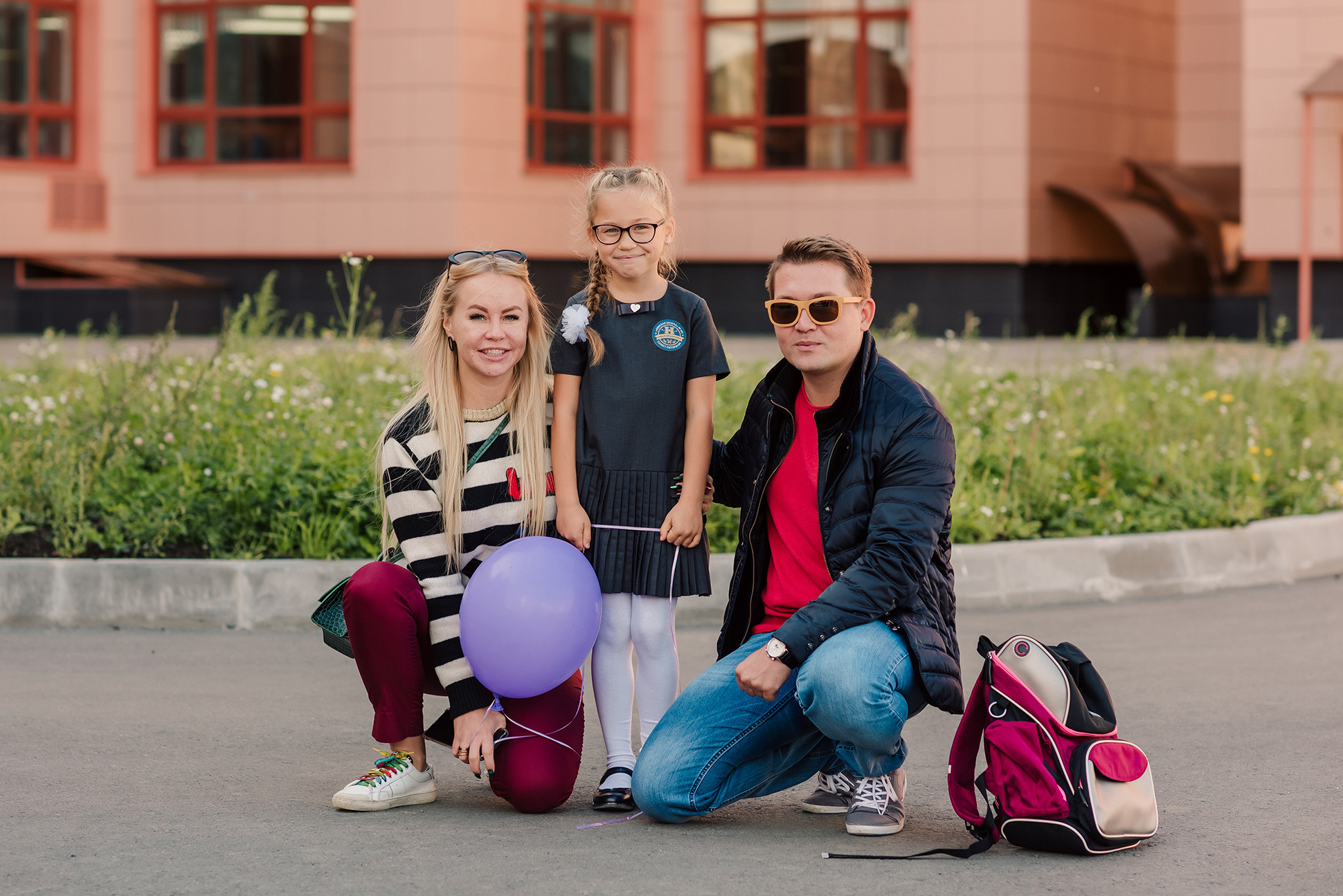 1-е сентября. Семейный и Свадебный фотограф. Санкт-Петербург. Пушкин
