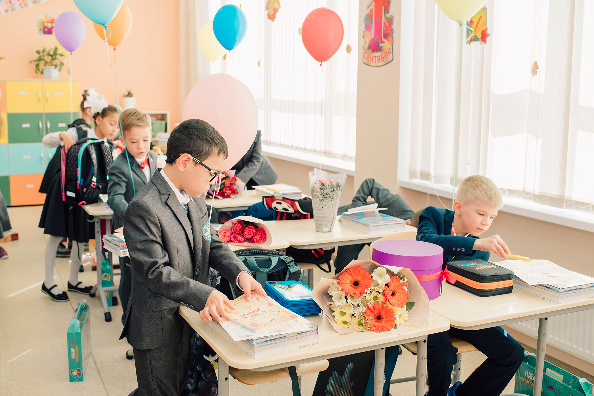 1-е сентября. Семейный и Свадебный фотограф. Санкт-Петербург. Пушкин