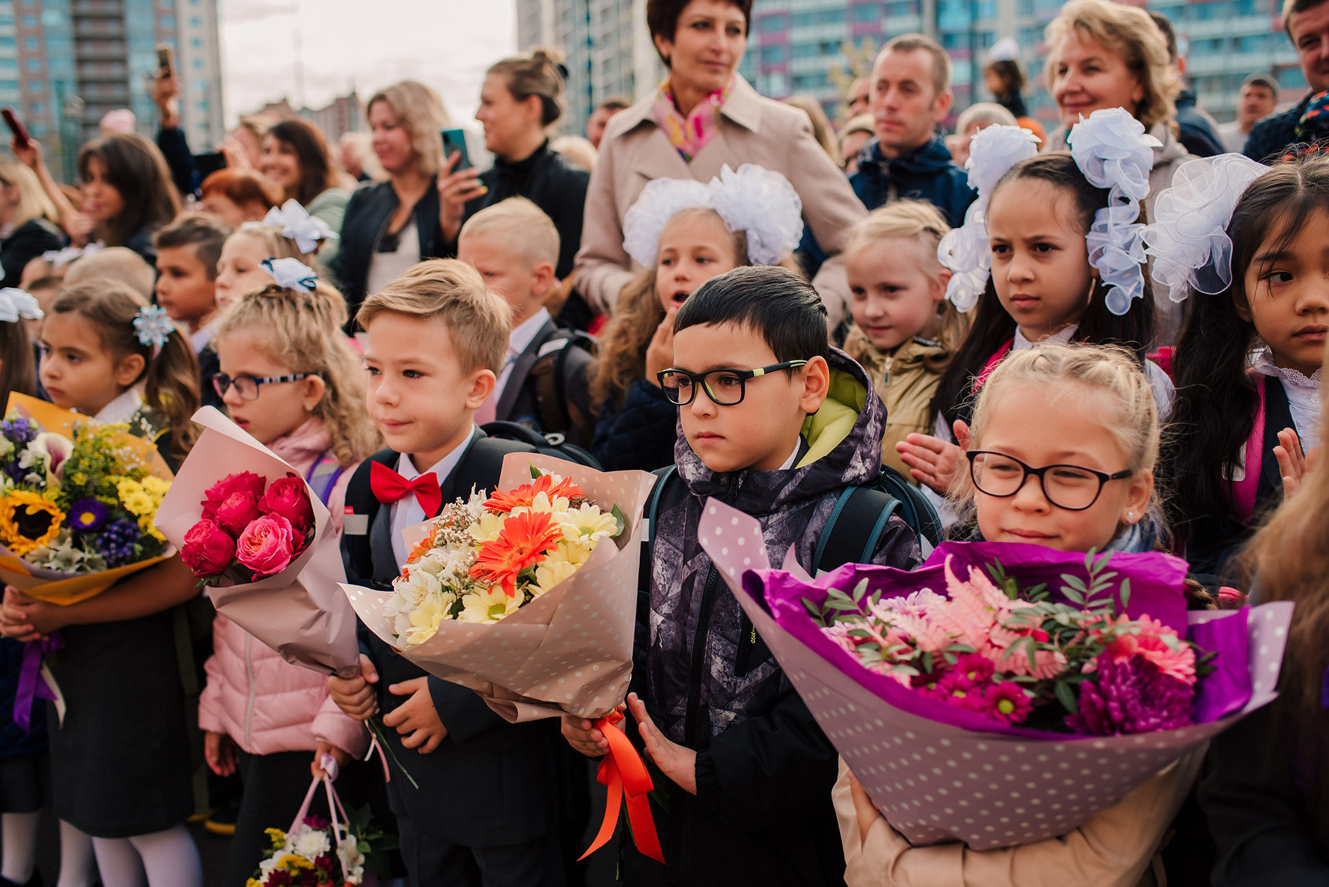 1-е сентября. Семейный и Свадебный фотограф. Санкт-Петербург. Пушкин