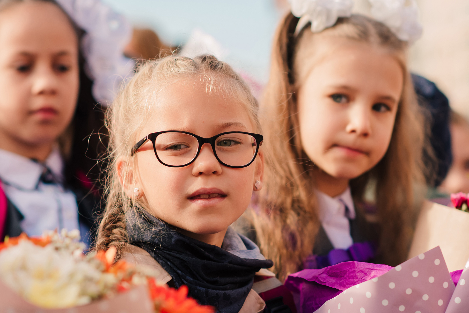 1-е сентября. Семейный и Свадебный фотограф. Санкт-Петербург. Пушкин