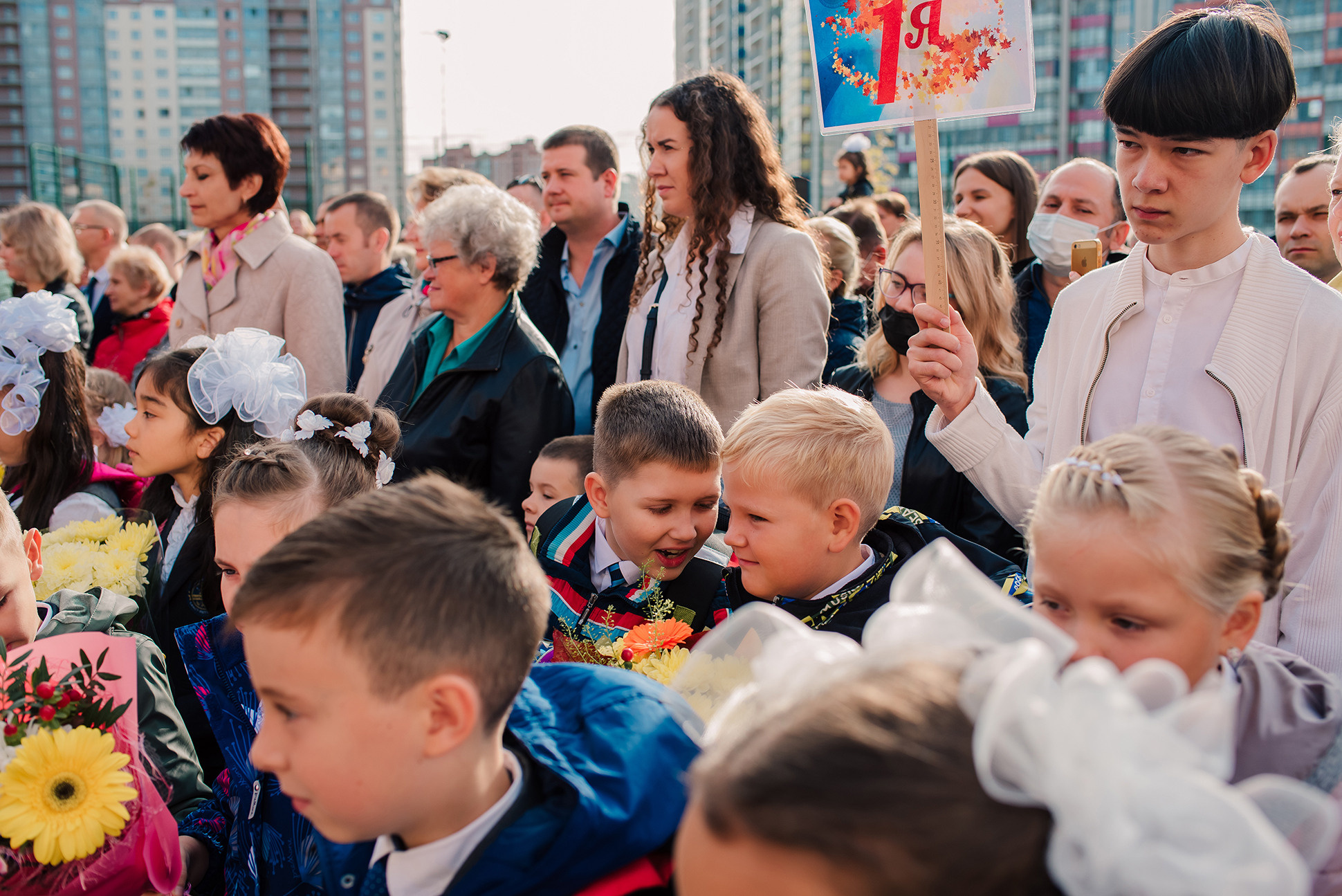 1-е сентября. Семейный и Свадебный фотограф. Санкт-Петербург. Пушкин
