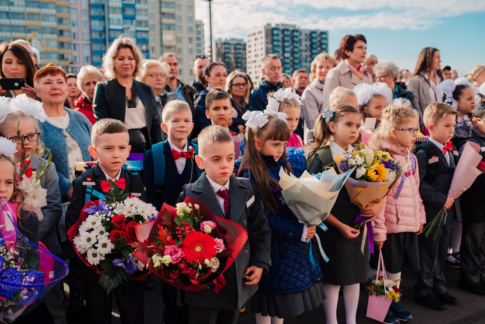 1-е сентября. Семейный и Свадебный фотограф. Санкт-Петербург. Пушкин