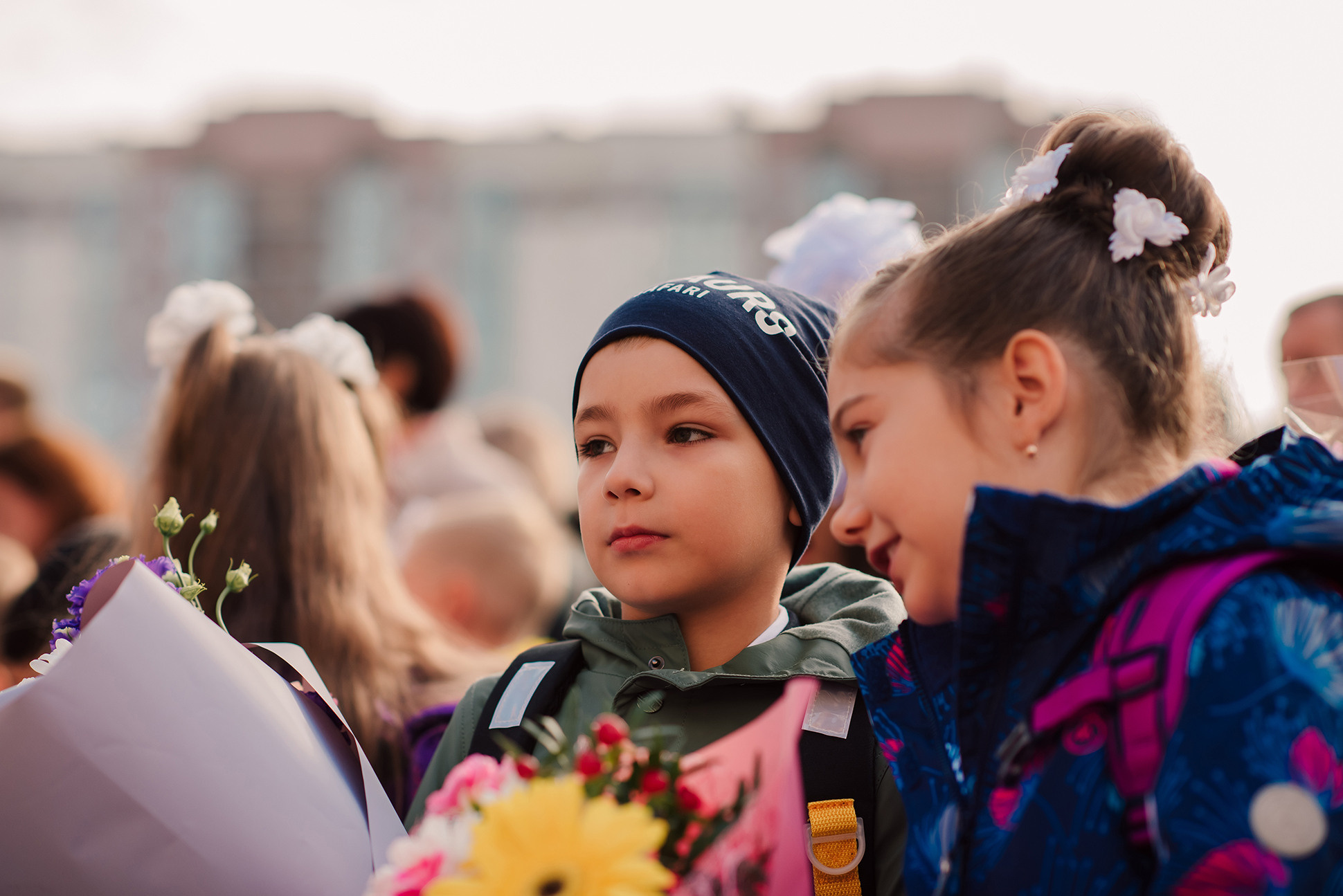 1-е сентября. Семейный и Свадебный фотограф. Санкт-Петербург. Пушкин