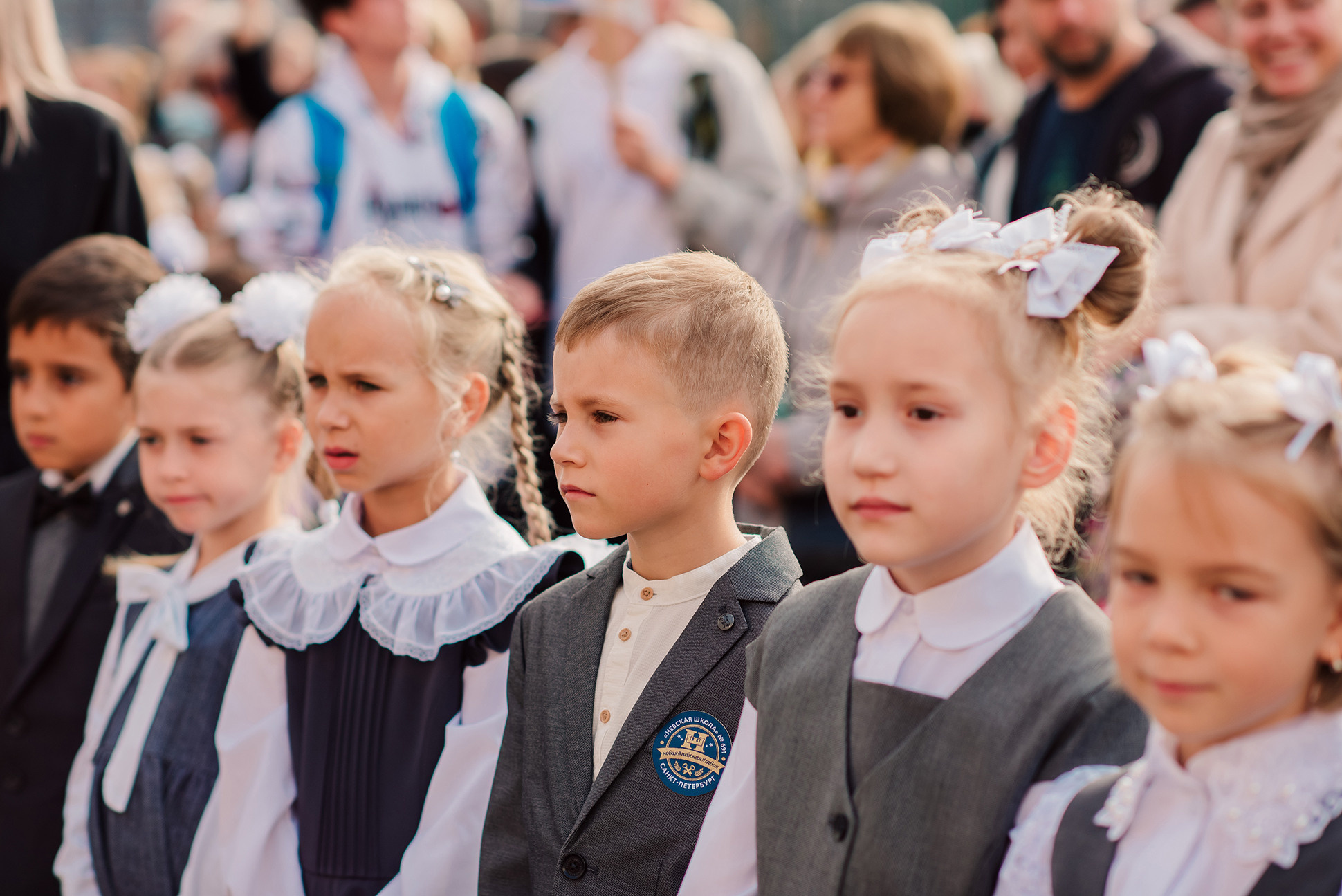 1-е сентября. Семейный и Свадебный фотограф. Санкт-Петербург. Пушкин