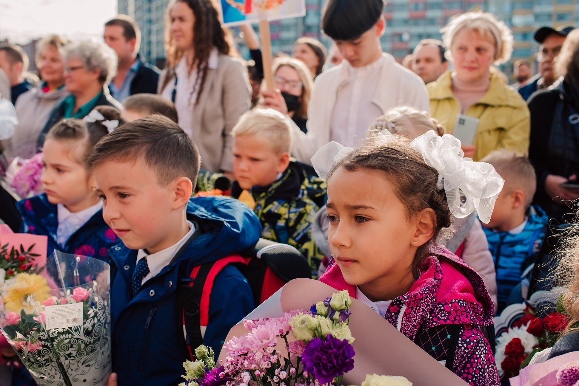 1-е сентября. Семейный и Свадебный фотограф. Санкт-Петербург. Пушкин