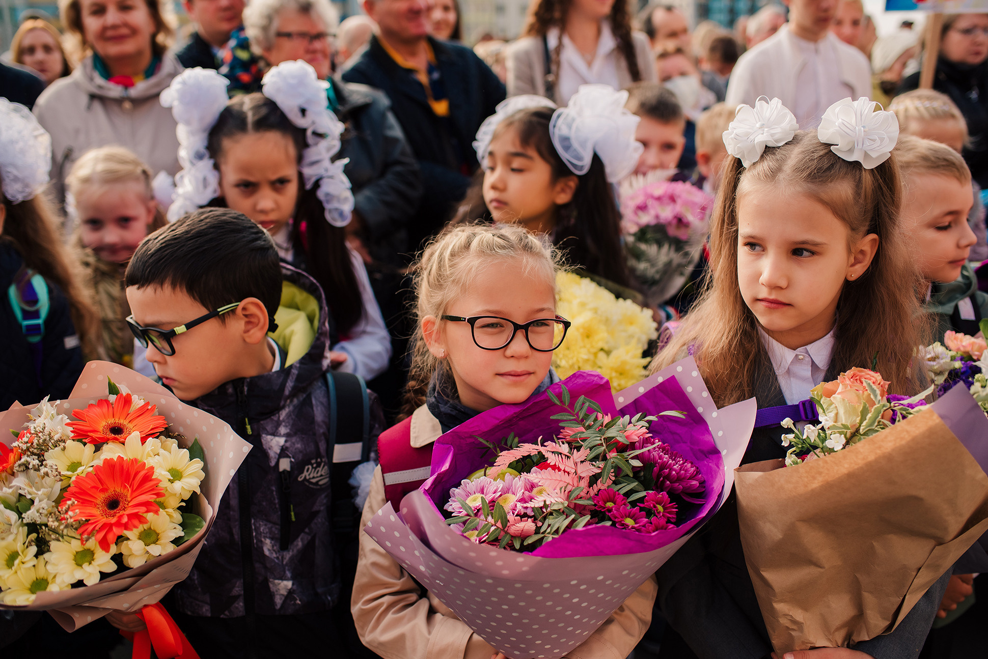1-е сентября. Семейный и Свадебный фотограф. Санкт-Петербург. Пушкин