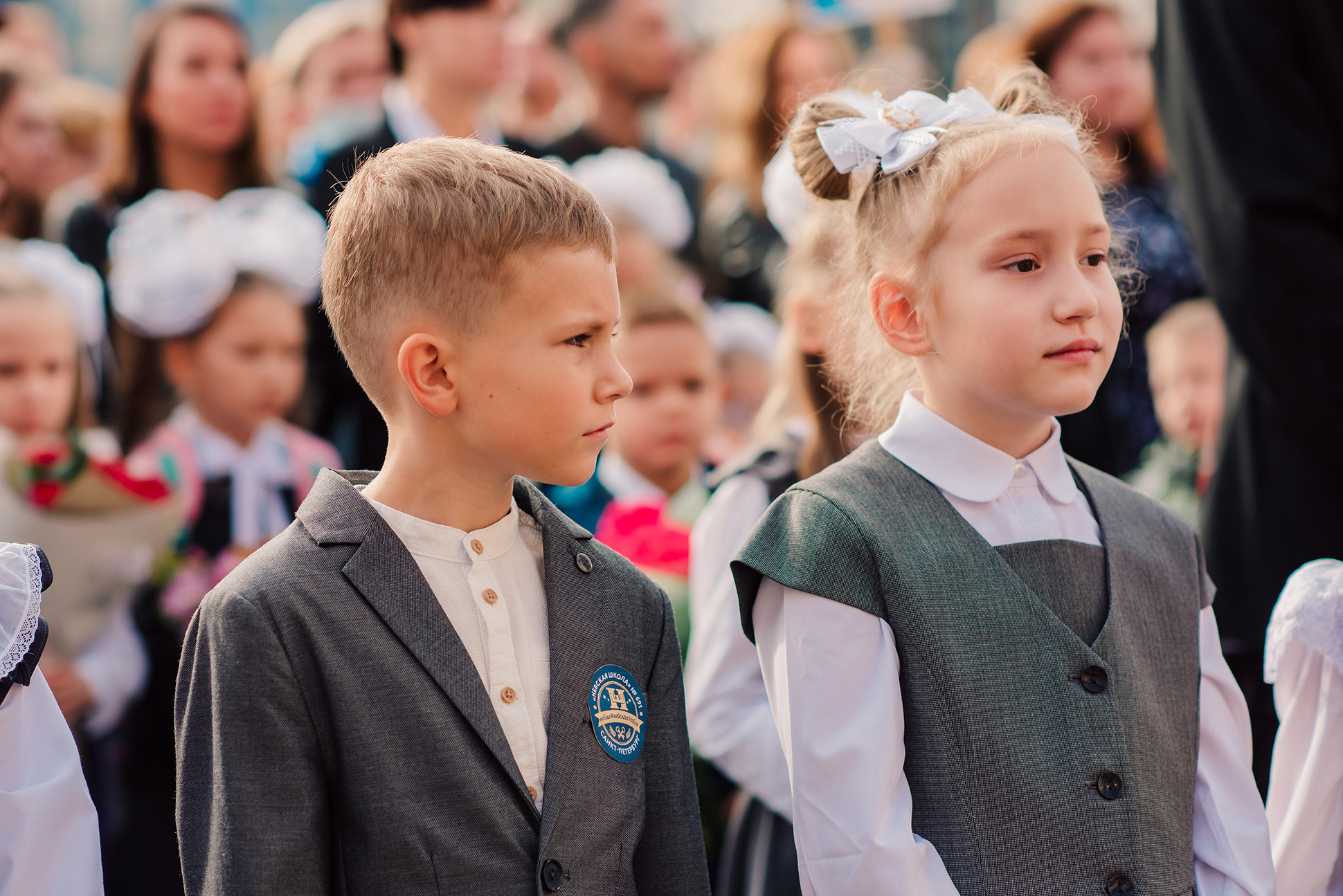 1-е сентября. Семейный и Свадебный фотограф. Санкт-Петербург. Пушкин