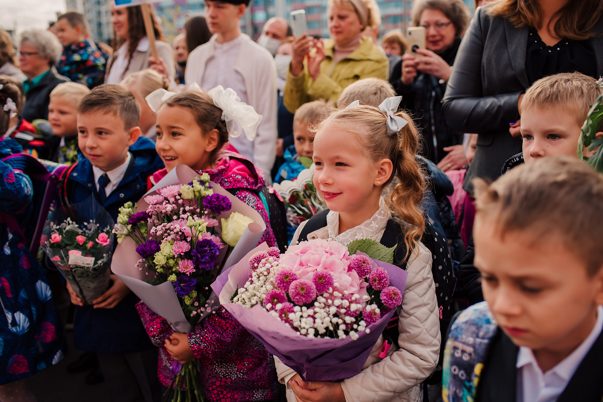 1-е сентября. Семейный и Свадебный фотограф. Санкт-Петербург. Пушкин