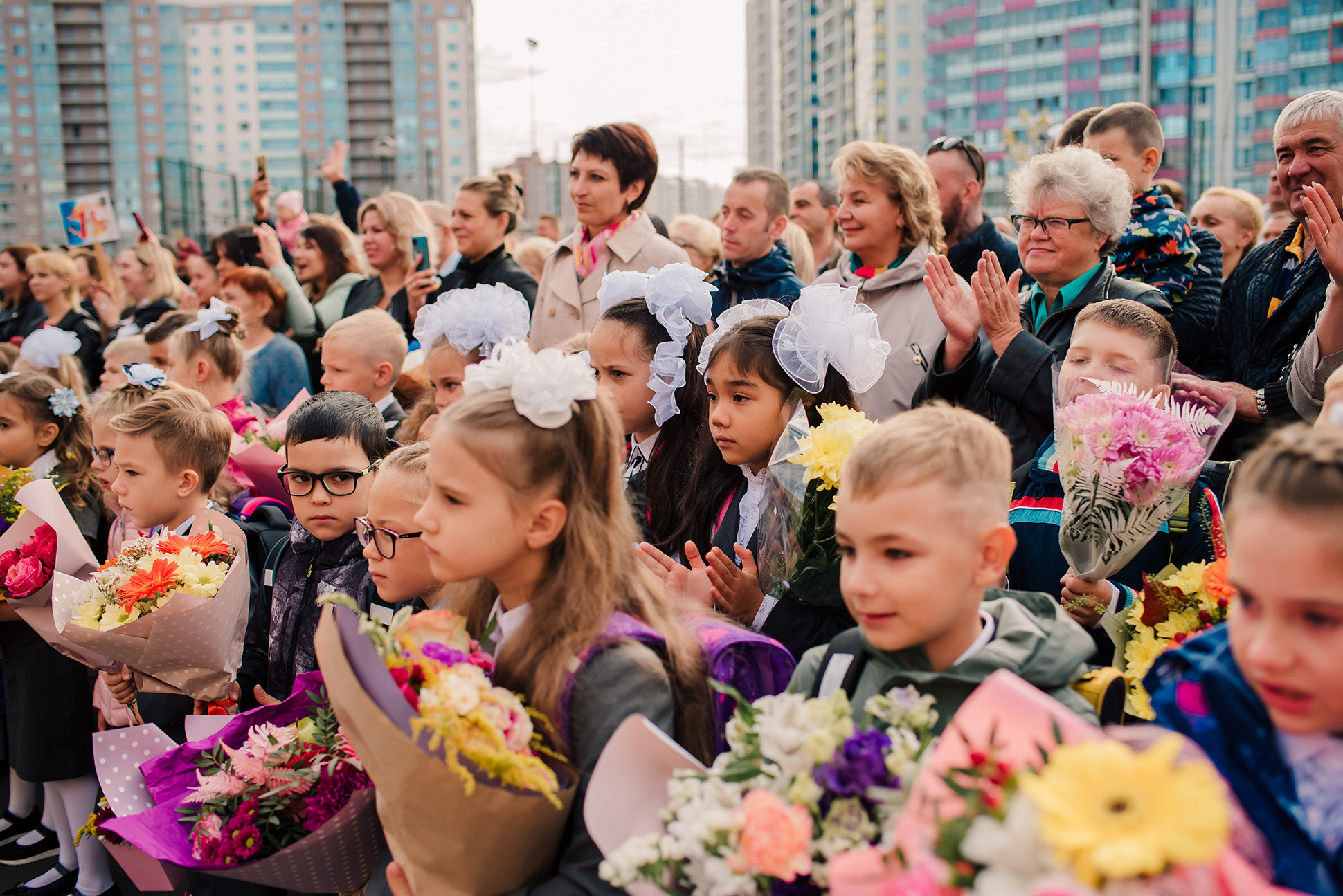 1-е сентября. Семейный и Свадебный фотограф. Санкт-Петербург. Пушкин