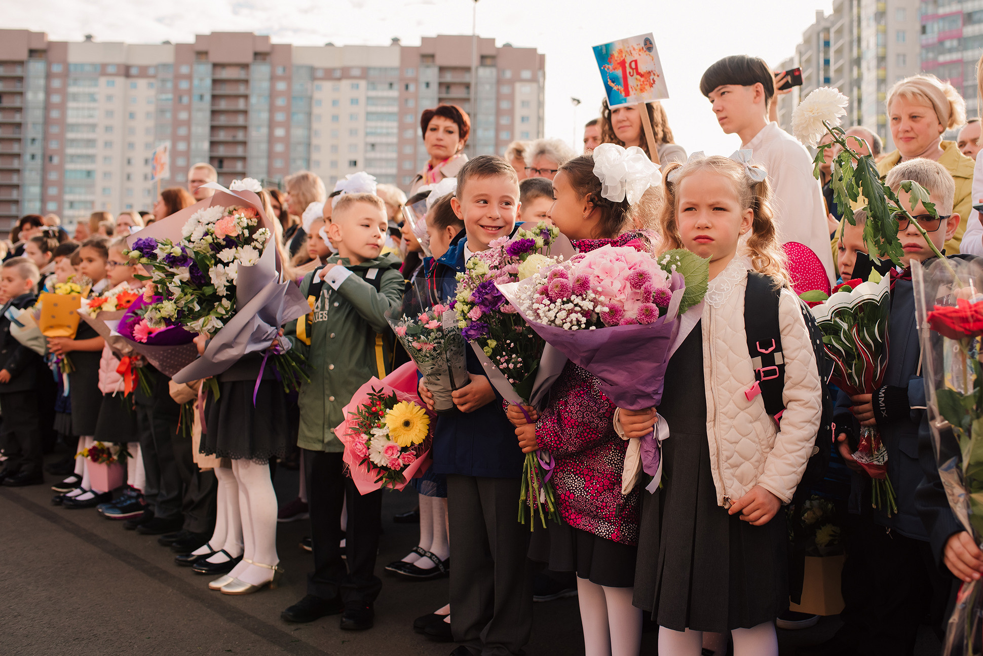 1-е сентября. Семейный и Свадебный фотограф. Санкт-Петербург. Пушкин