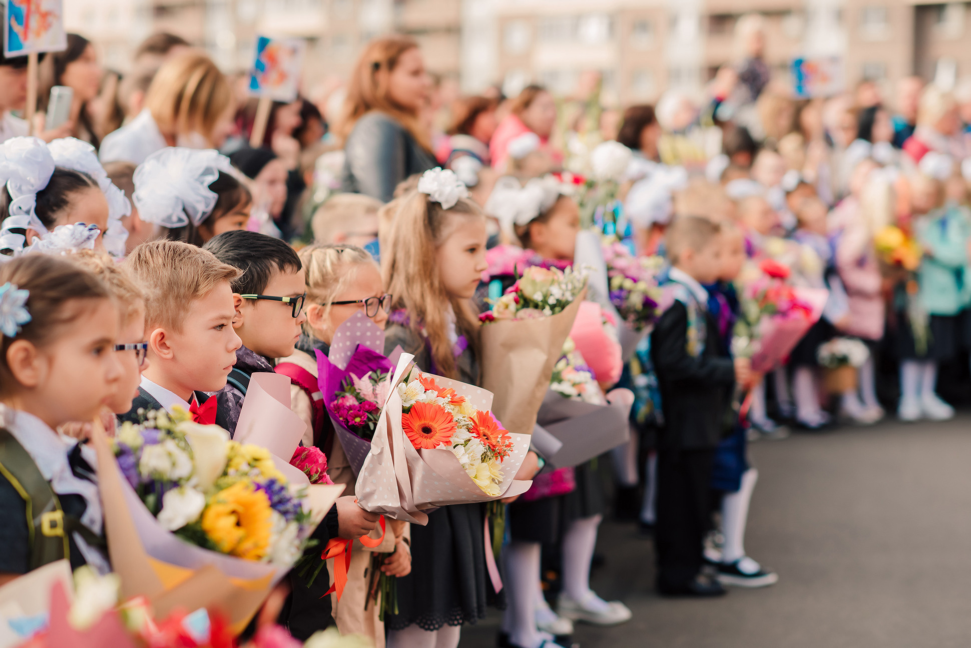 1-е сентября. Семейный и Свадебный фотограф. Санкт-Петербург. Пушкин