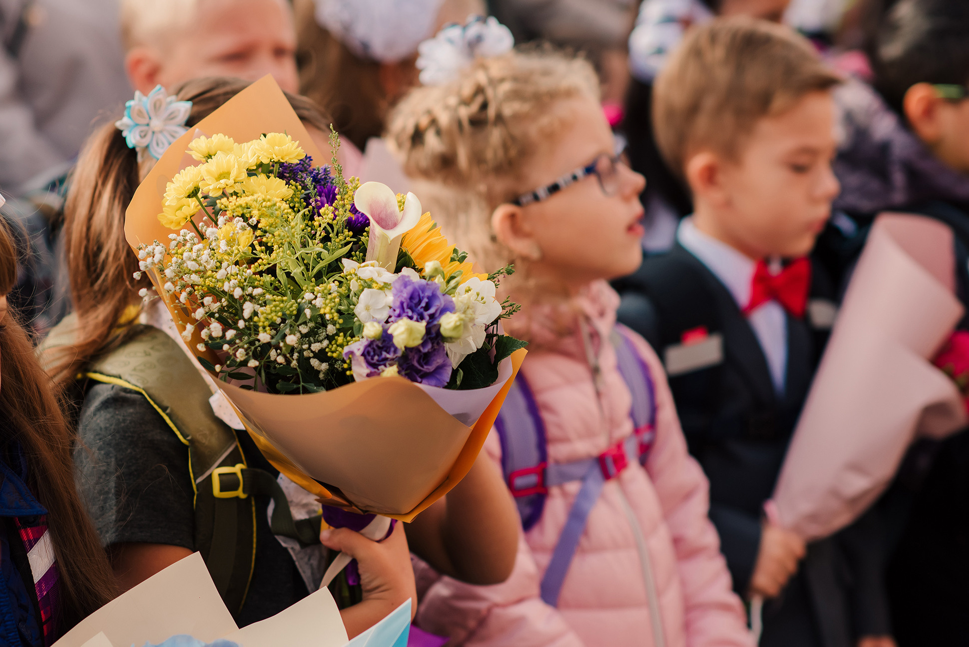 1-е сентября. Семейный и Свадебный фотограф. Санкт-Петербург. Пушкин